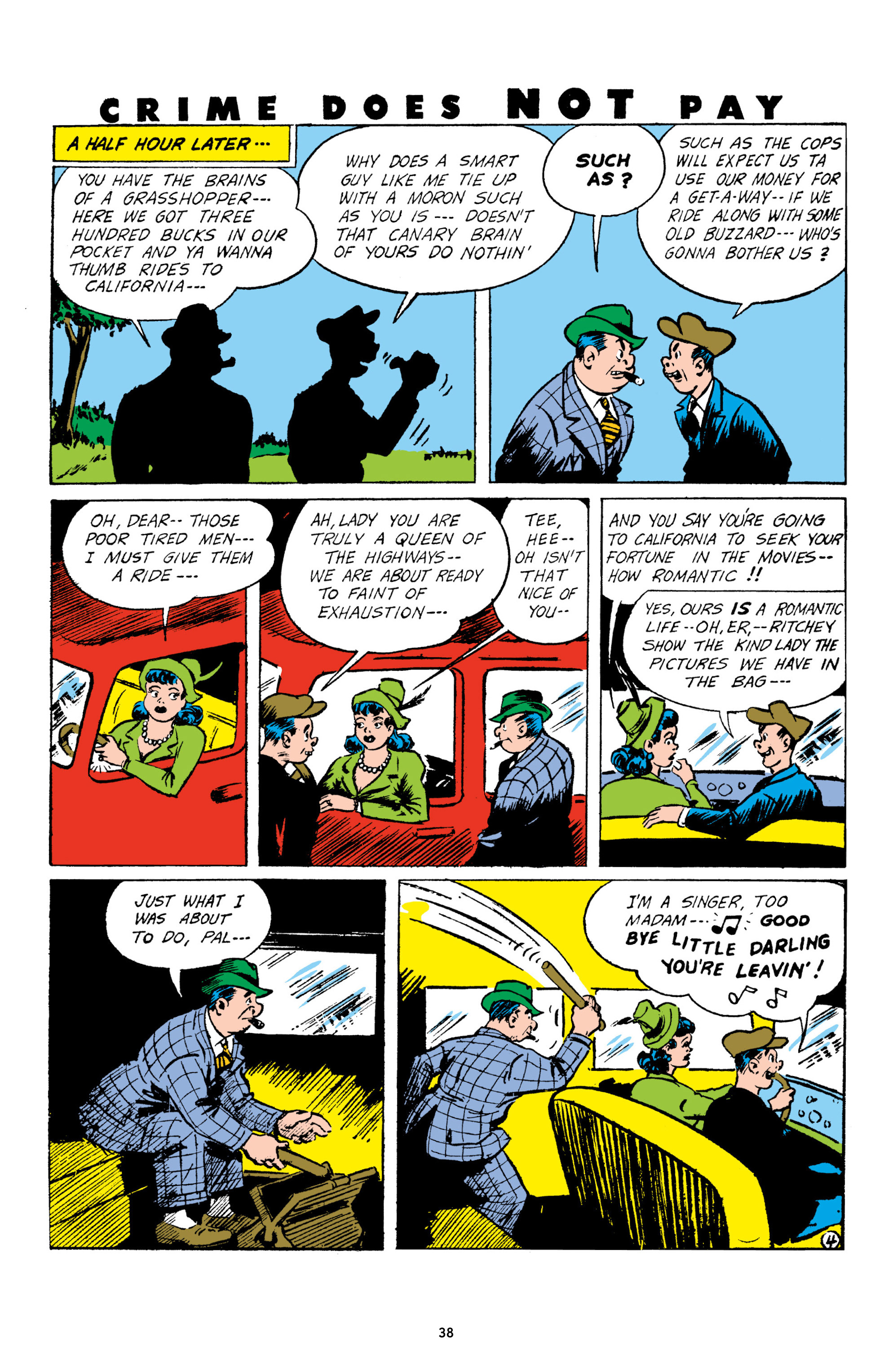 Read online Crime Does Not Pay Archives comic -  Issue # TPB 3 (Part 1) - 38