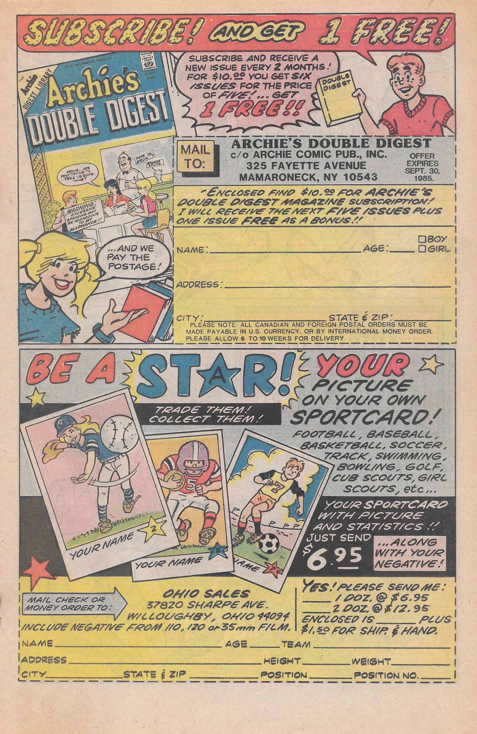 Read online Archie Giant Series Magazine comic -  Issue #553 - 19