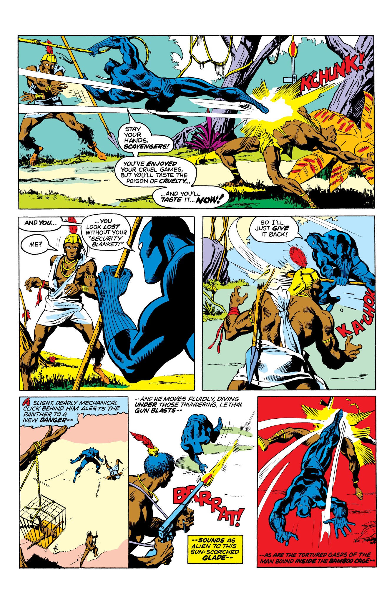 Read online Marvel Masterworks: The Black Panther comic -  Issue # TPB 1 - 11