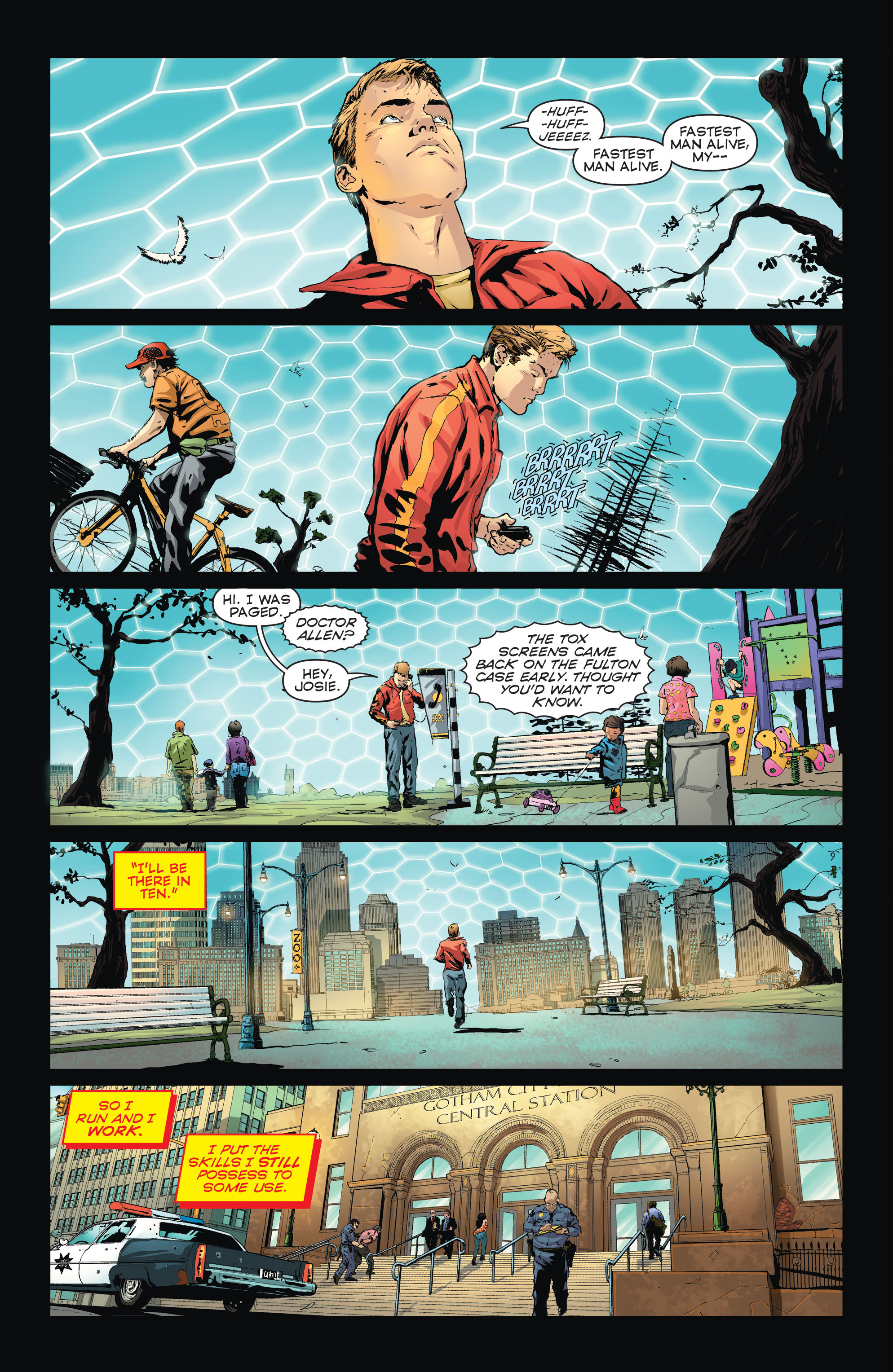 Read online Convergence Flash comic -  Issue #1 - 9