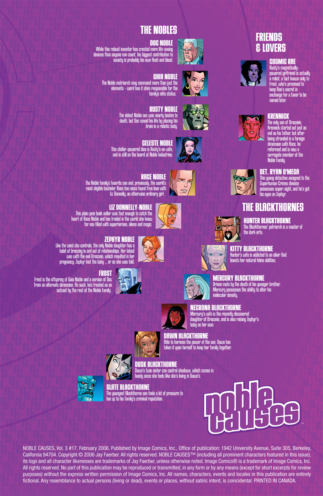 Read online Noble Causes (2004) comic -  Issue #17 - 31