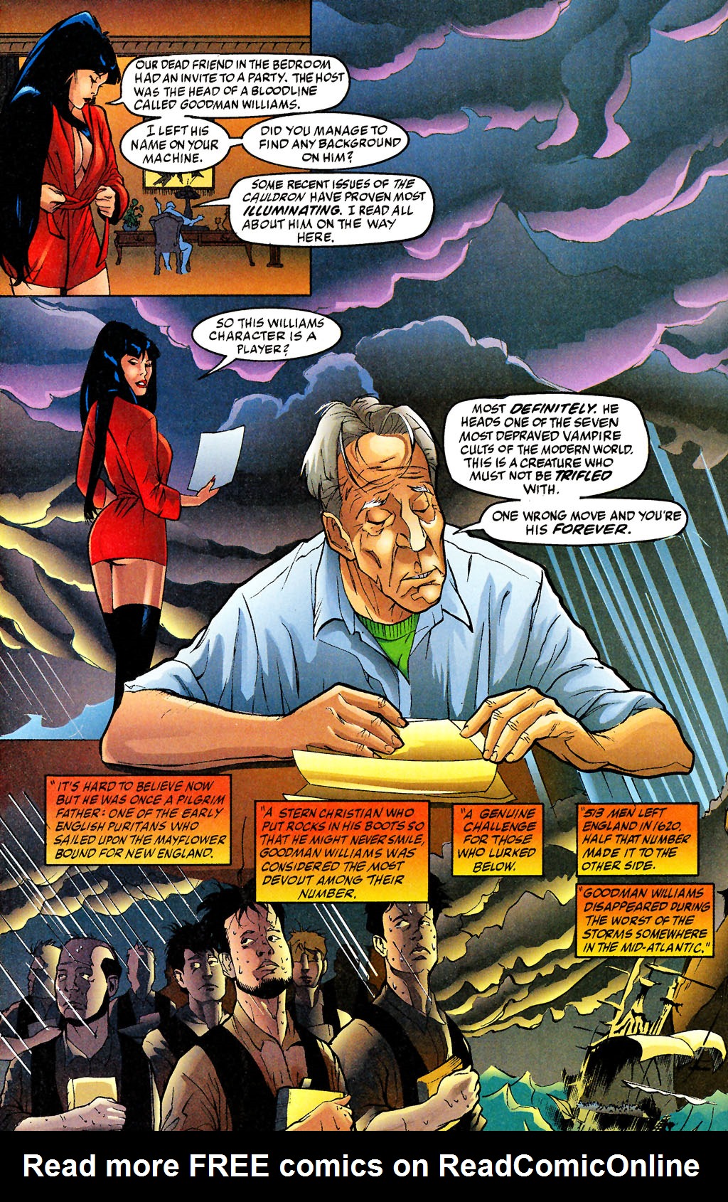Read online Vampirella Strikes (1995) comic -  Issue #6 - 9