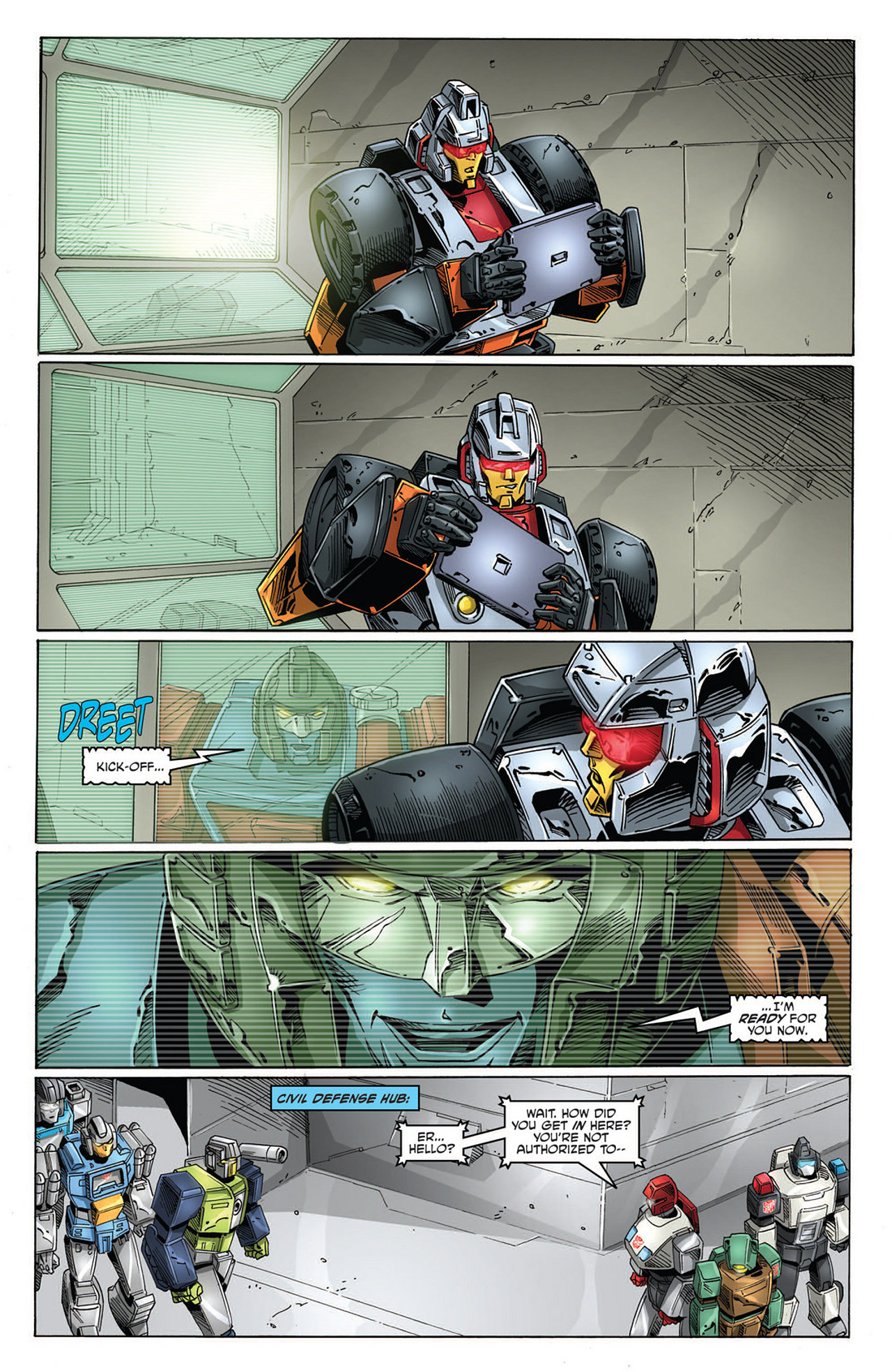 Read online The Transformers: Regeneration One comic -  Issue #87 - 21
