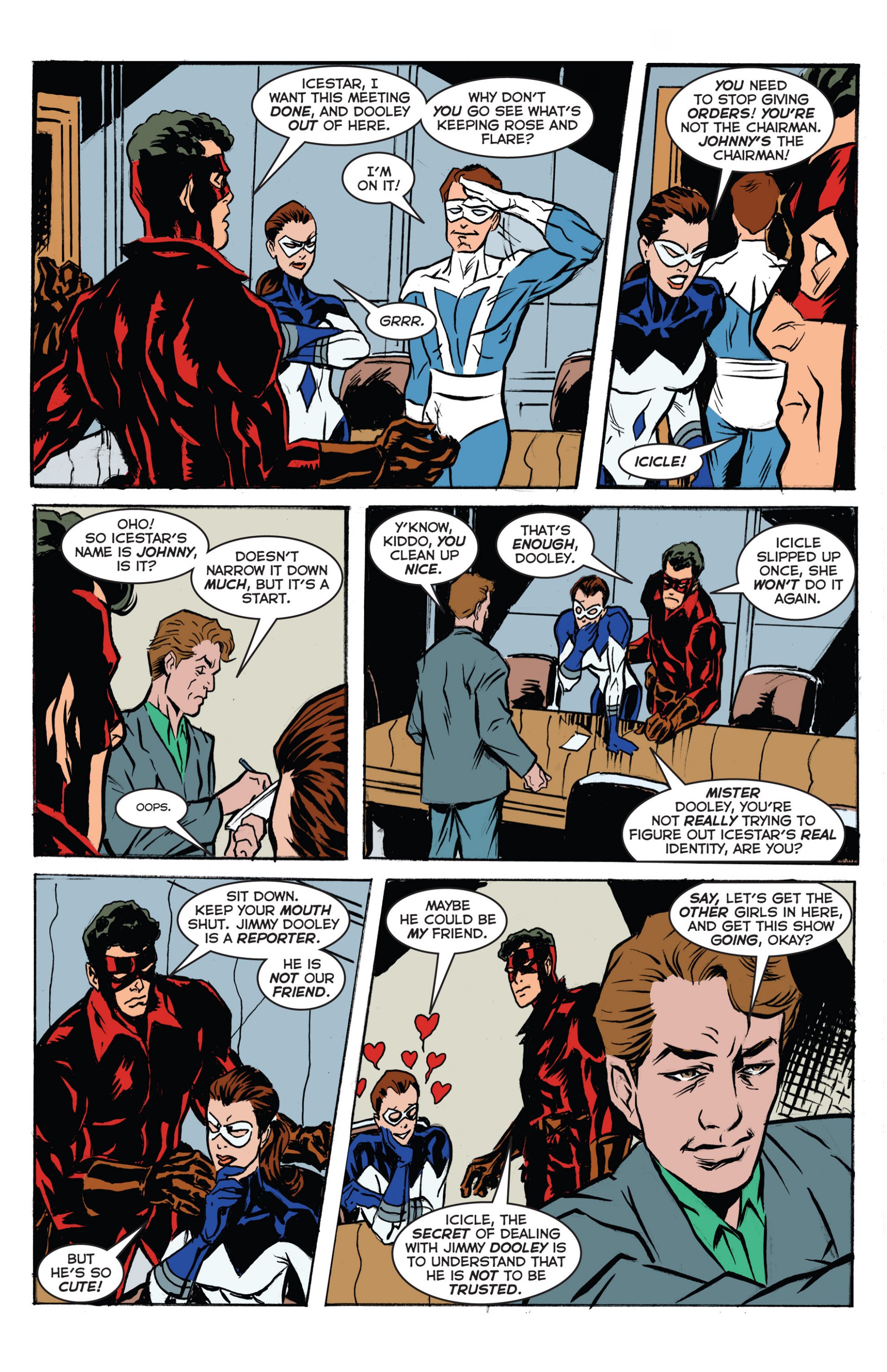 Read online Champions Adventures comic -  Issue #5 - 7