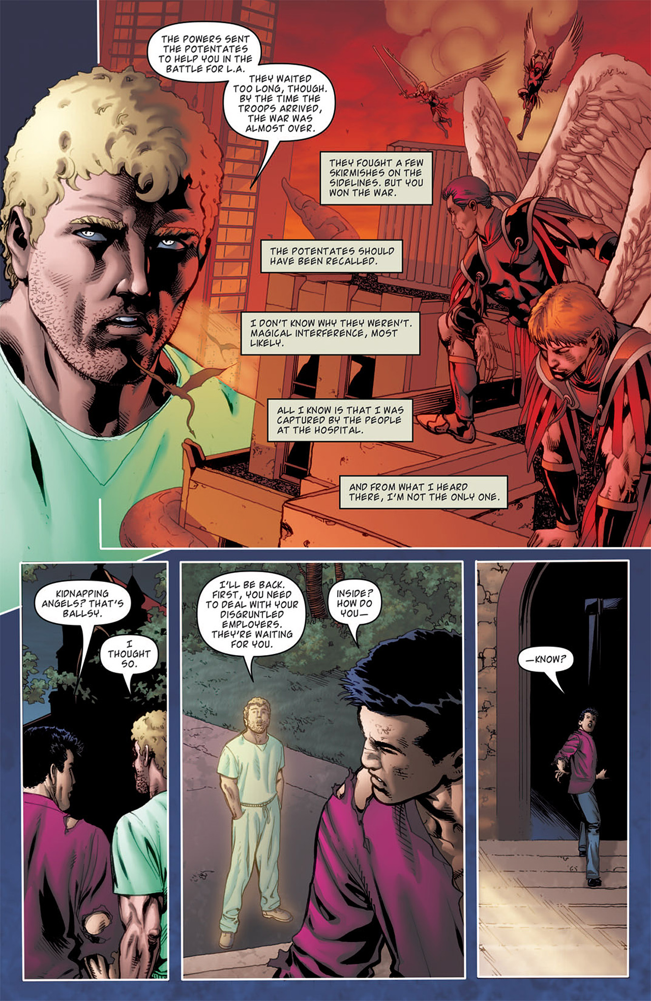 Read online Angel comic -  Issue #20 - 21