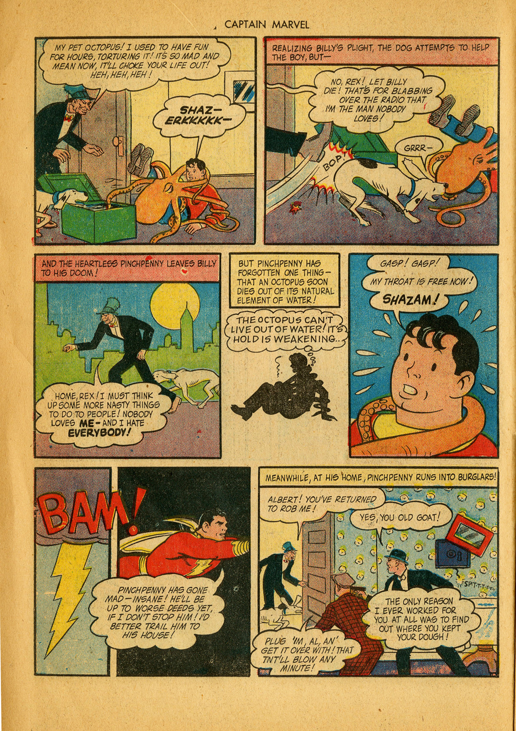 Read online Captain Marvel Adventures comic -  Issue #38 - 10
