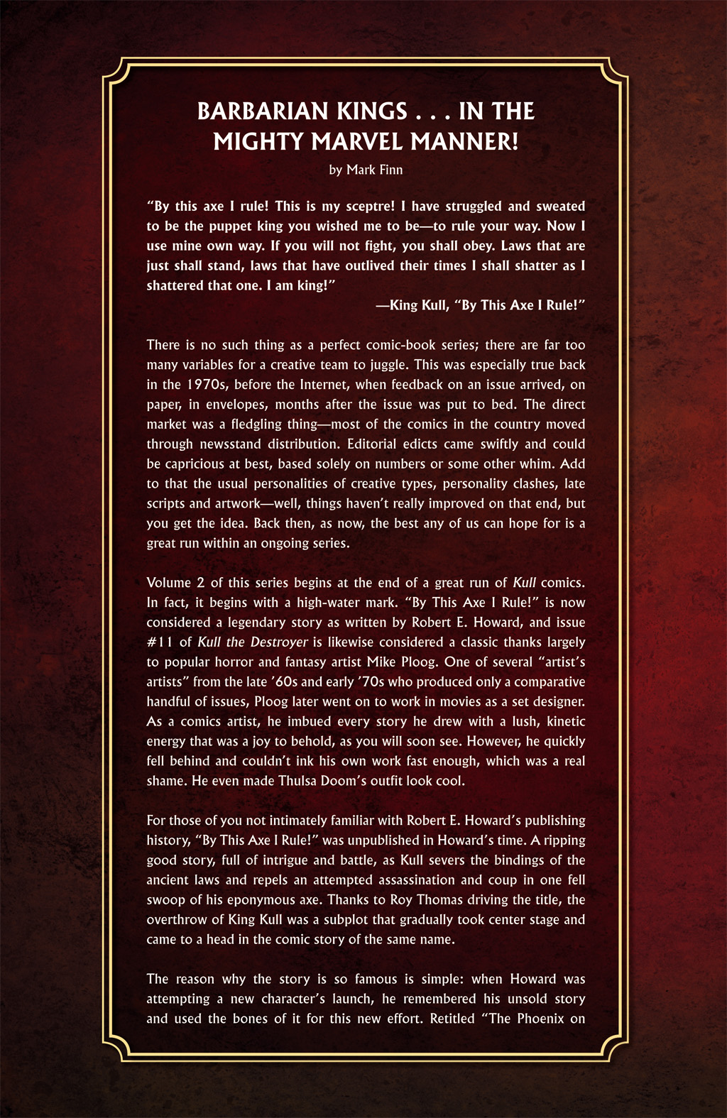 Read online The Chronicles of Kull comic -  Issue # TPB 2 (Part 1) - 7
