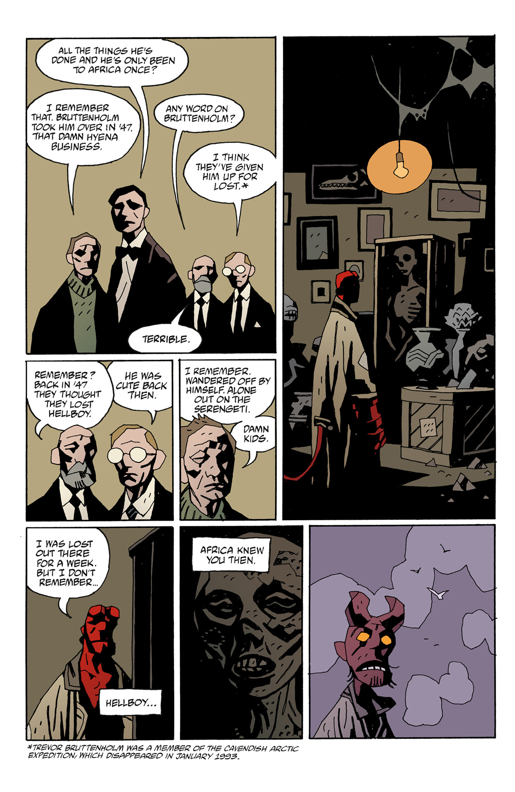 Read online Hellboy: The Troll Witch and Others comic -  Issue # TPB - 86