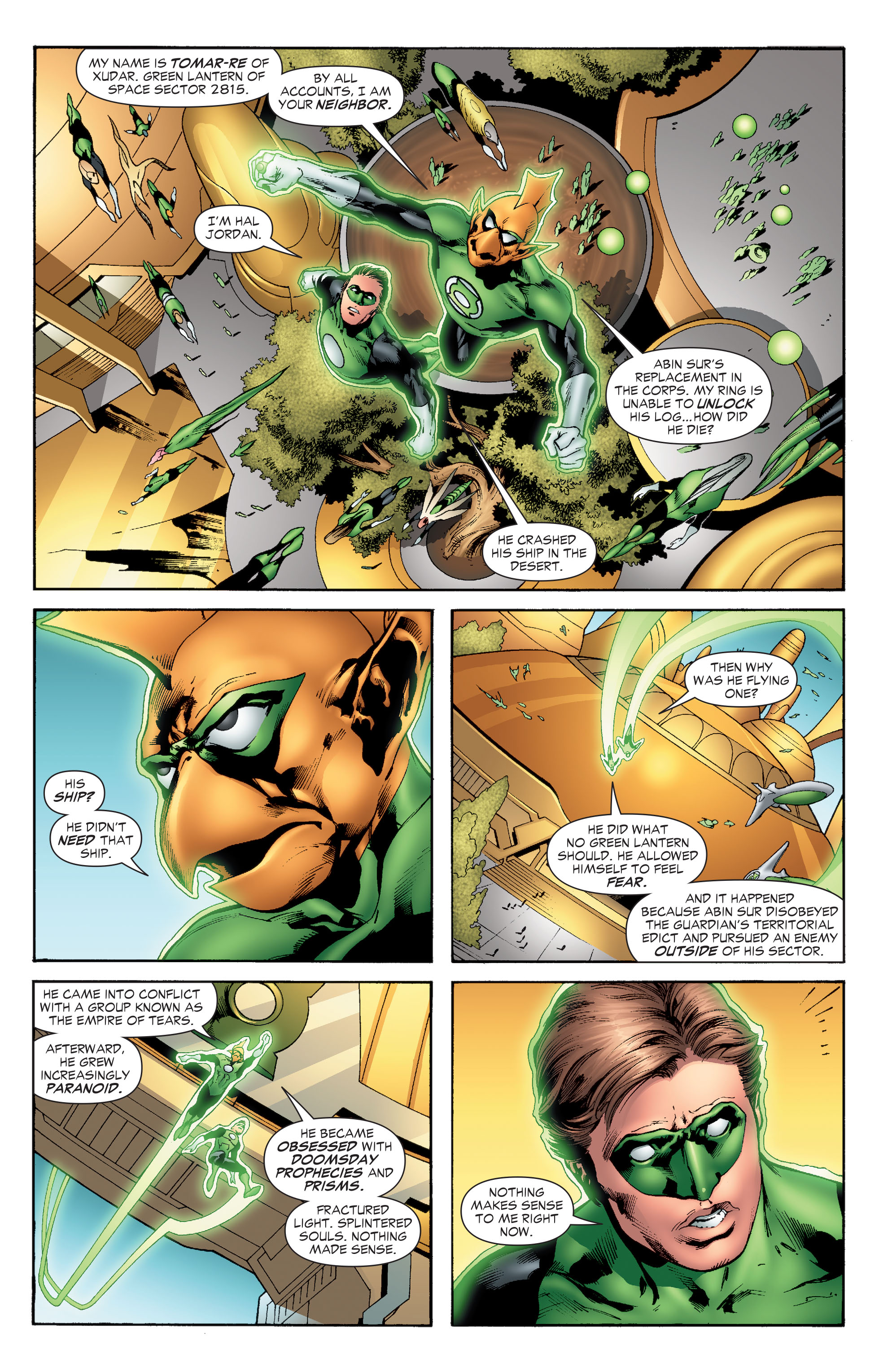 Read online Green Lantern by Geoff Johns comic -  Issue # TPB 4 (Part 2) - 34