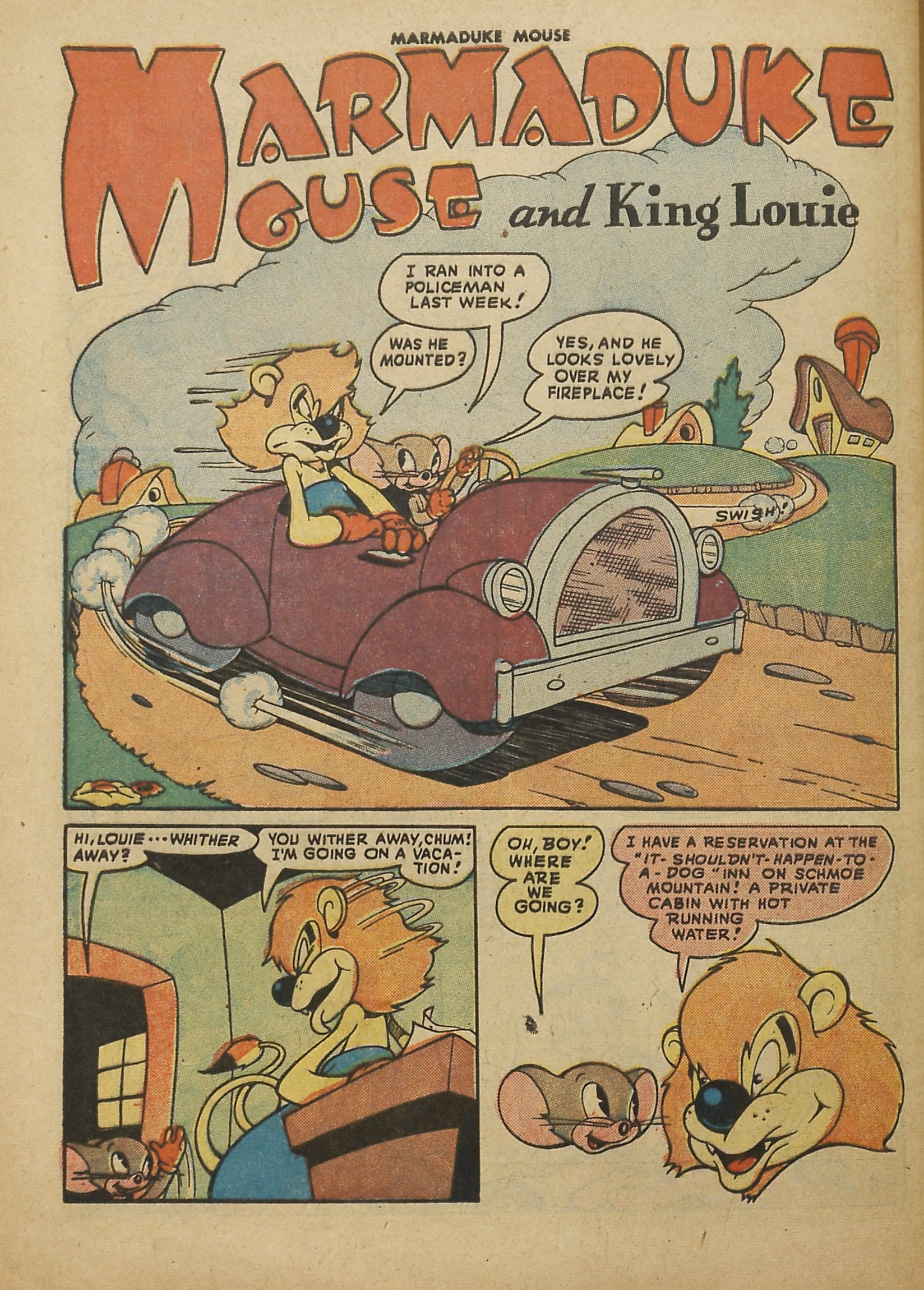 Read online Marmaduke Mouse comic -  Issue #9 - 44