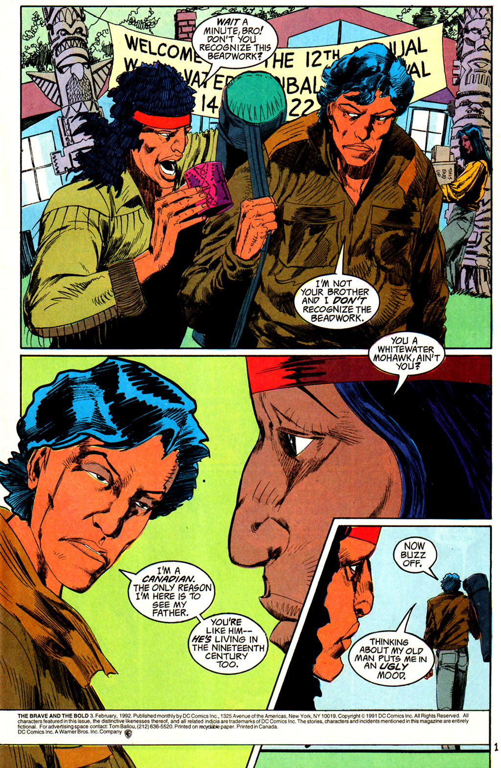 Read online The Brave and the Bold (1991) comic -  Issue #3 - 2