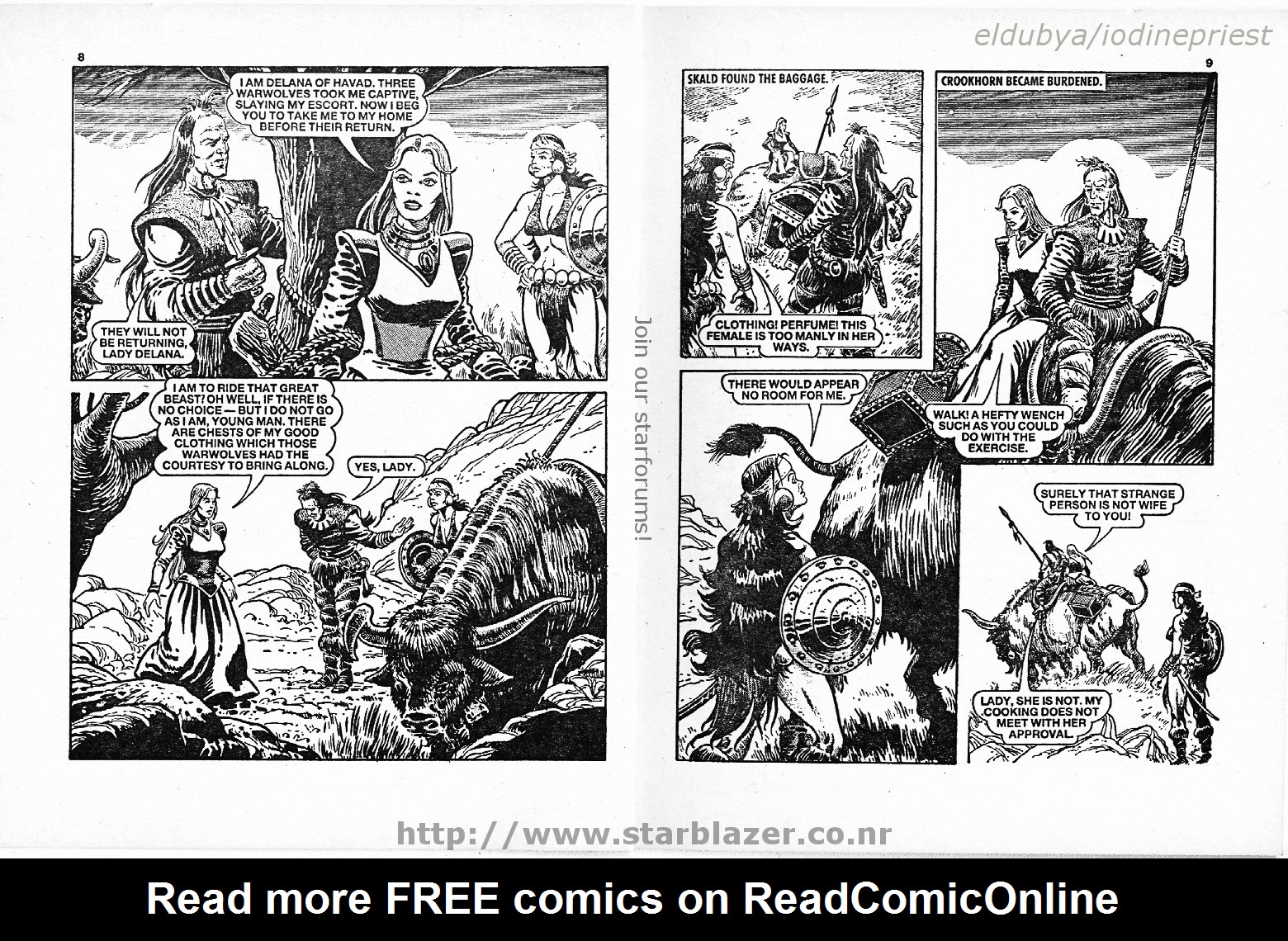 Read online Starblazer comic -  Issue #267 - 6
