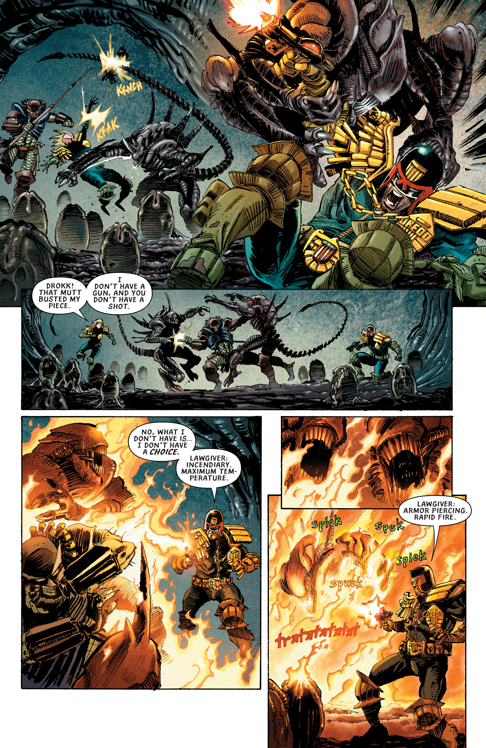 Read online Predator Vs. Judge Dredd Vs. Aliens comic -  Issue #4 - 18