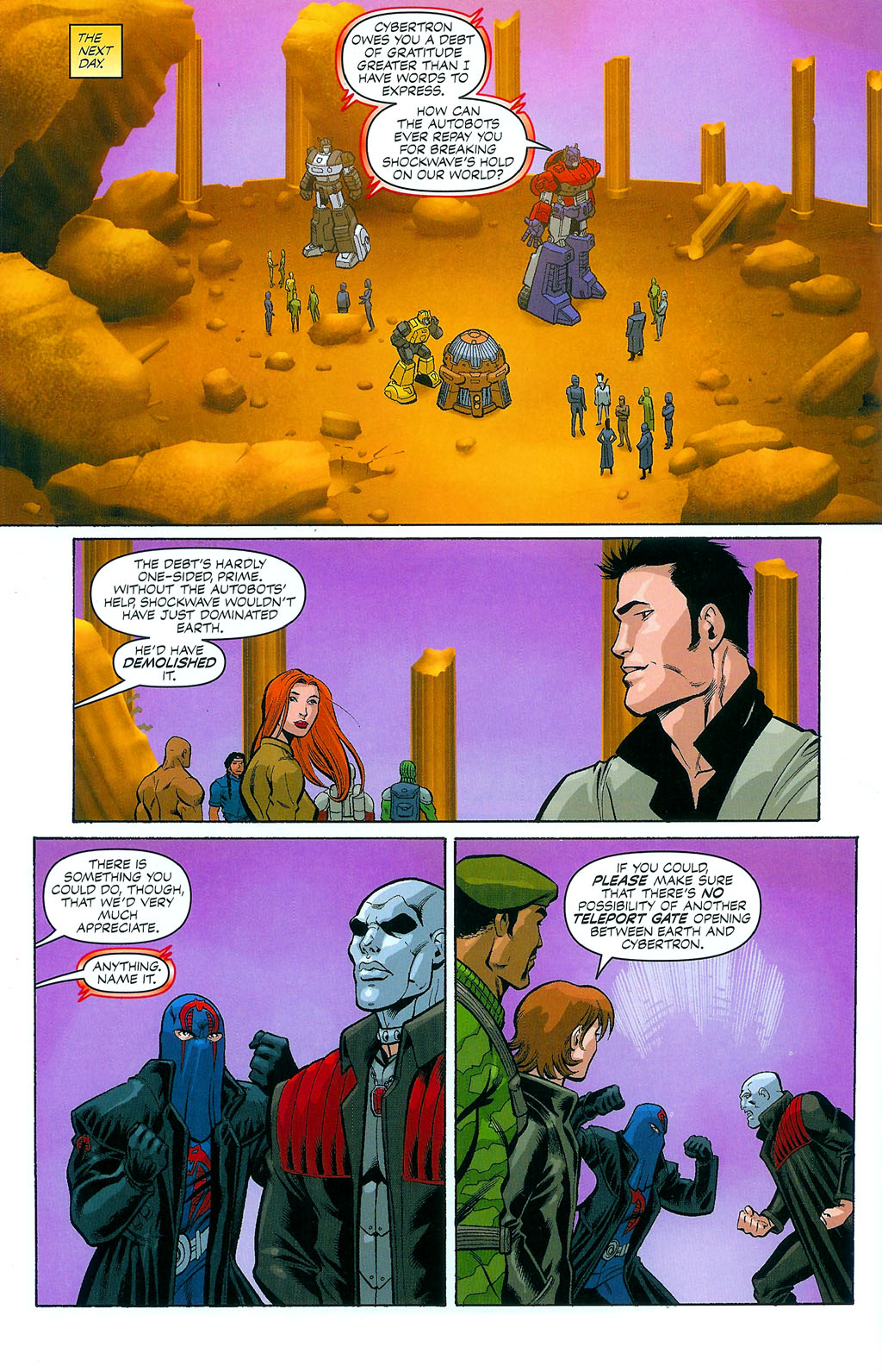 Read online G.I. Joe vs. The Transformers II comic -  Issue #4 - 18