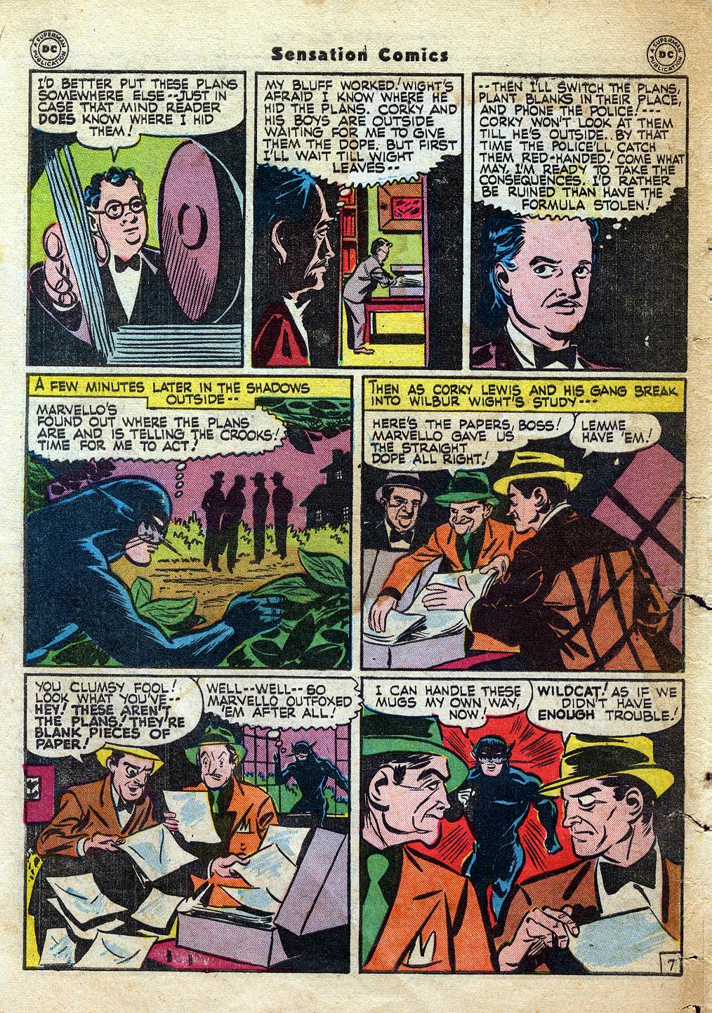 Read online Sensation (Mystery) Comics comic -  Issue #60 - 48