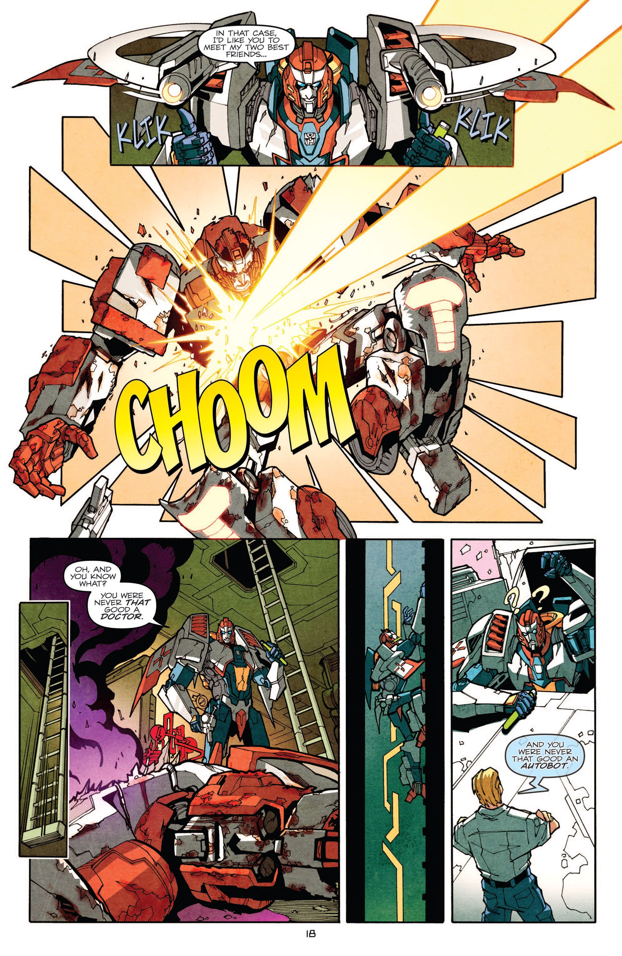 Read online The Transformers: More Than Meets The Eye comic -  Issue #5 - 20
