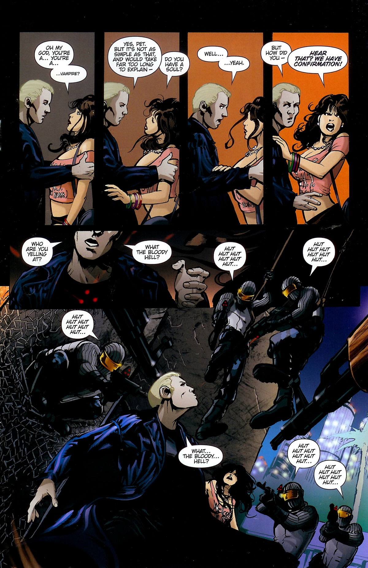 Read online Spike: Asylum comic -  Issue #1 - 5