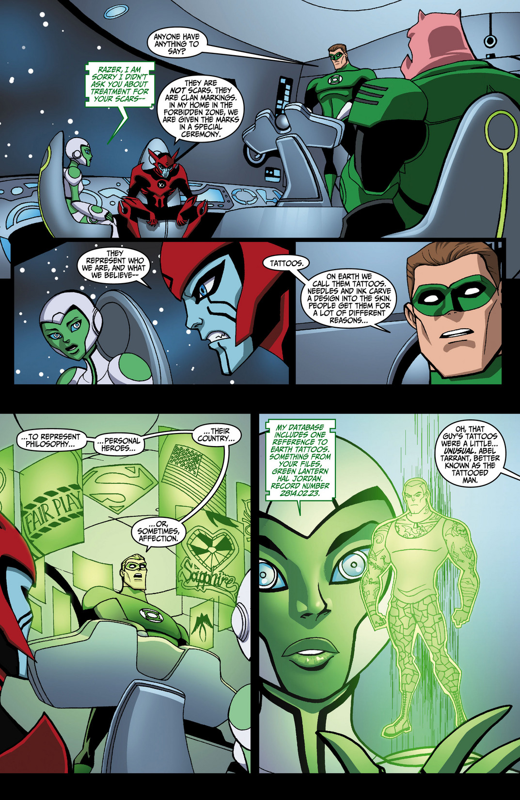 Read online Green Lantern: The Animated Series comic -  Issue #4 - 6