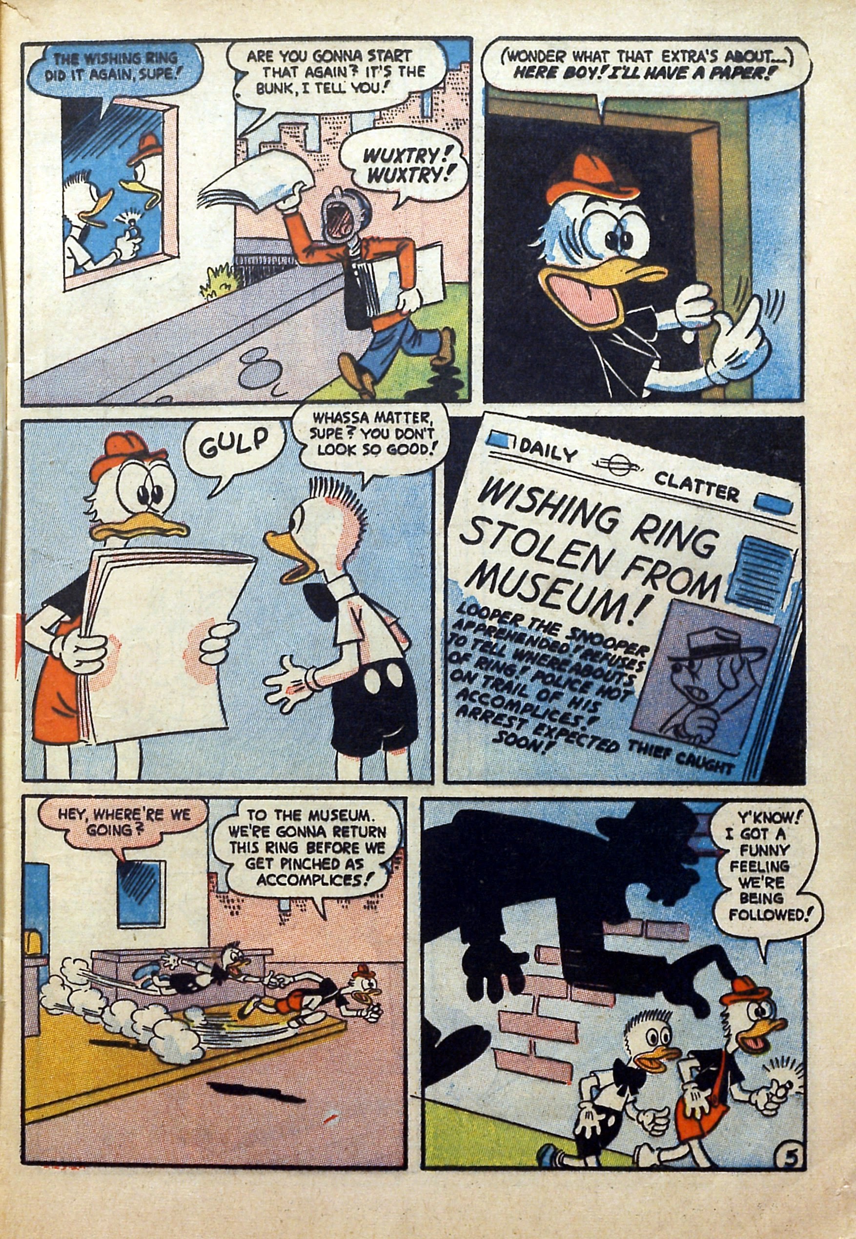 Read online Super Duck Comics comic -  Issue #4 - 7
