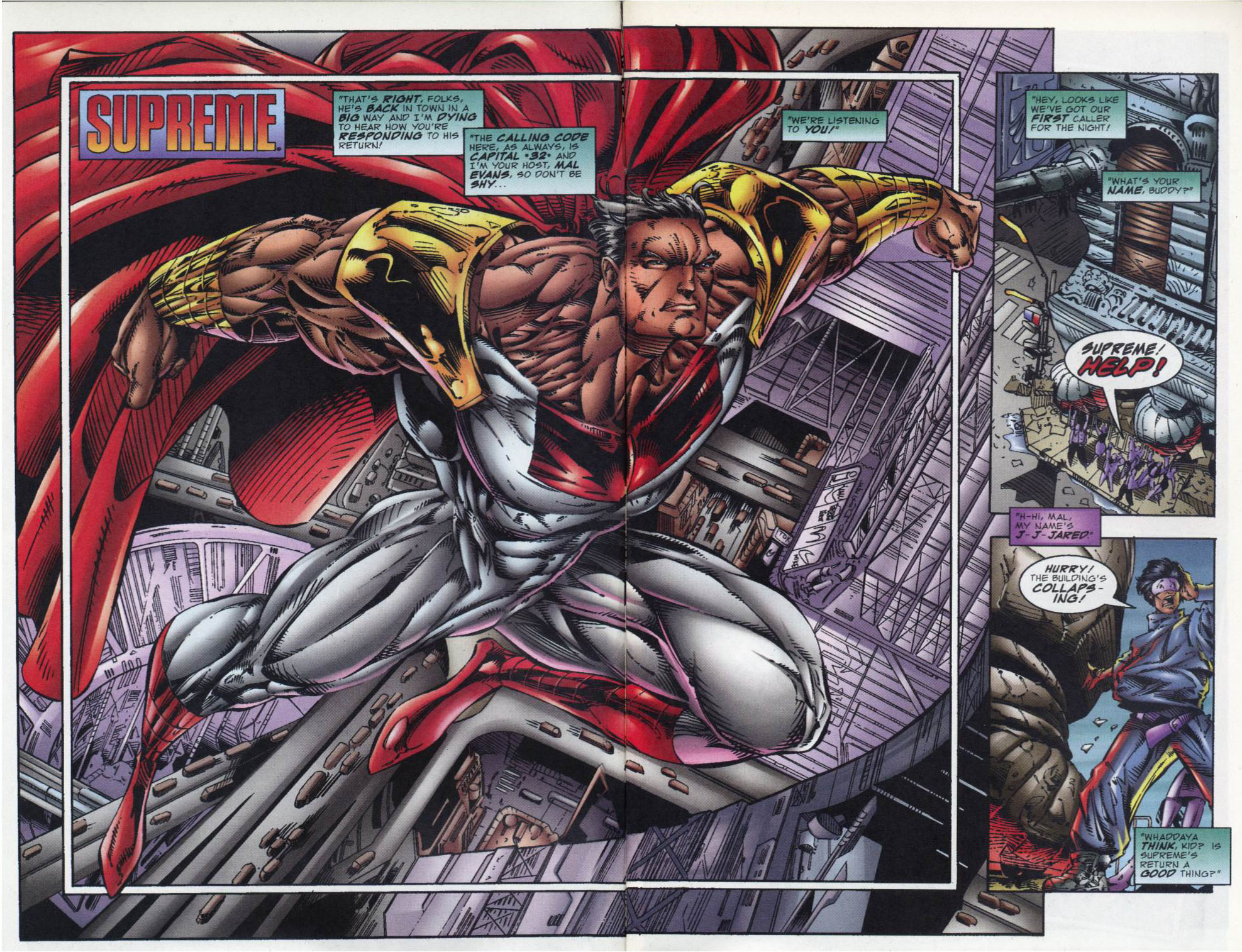 Read online Supreme (1992) comic -  Issue #34 - 4
