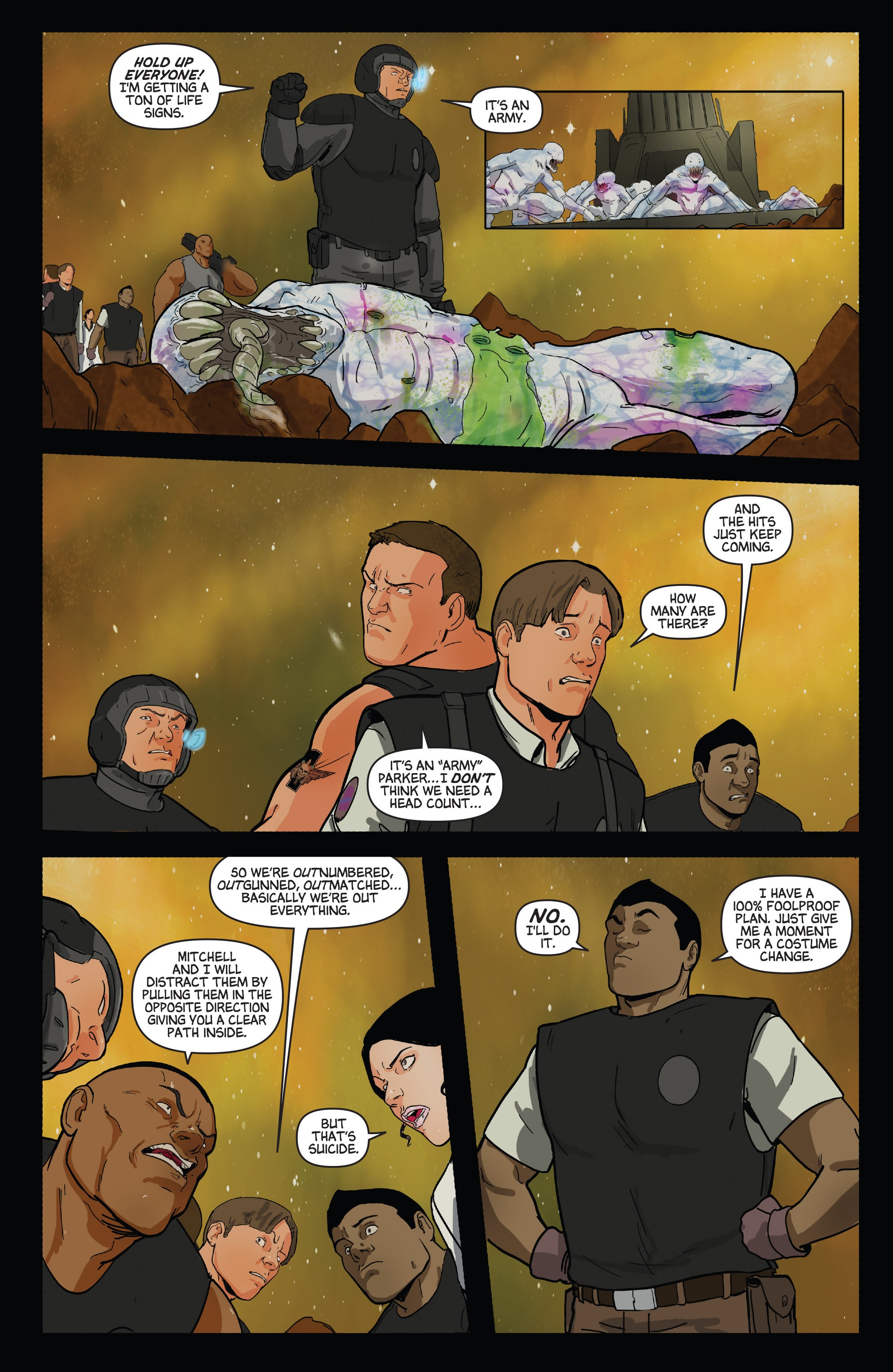 Read online Aliens vs. Parker comic -  Issue # _TPB - 78