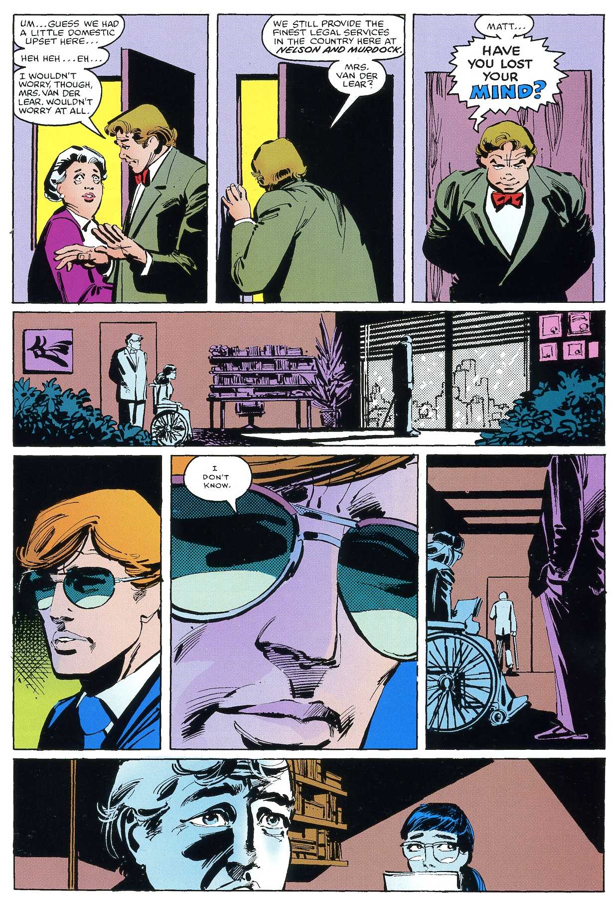 Read online Daredevil Visionaries: Frank Miller comic -  Issue # TPB 2 - 345