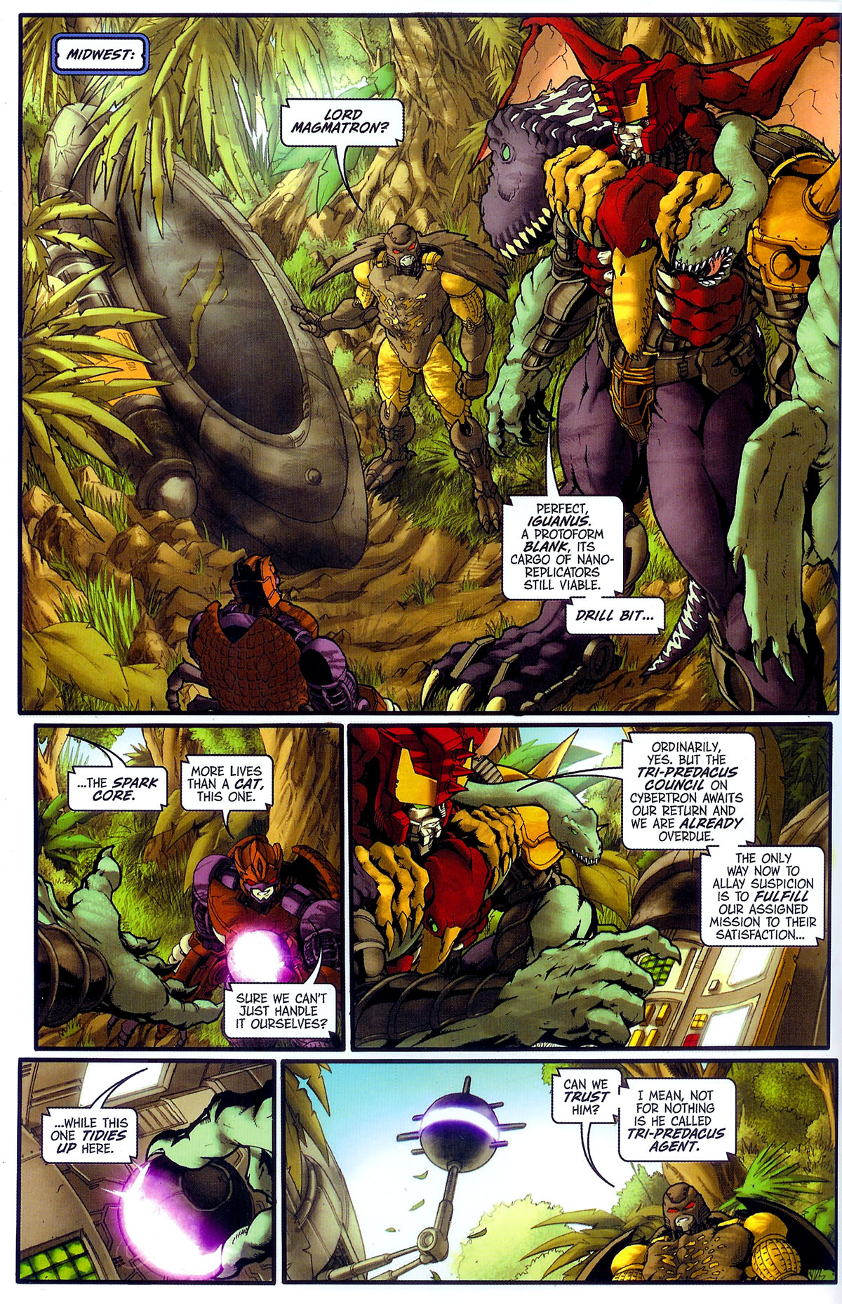 Read online Transformers, Beast Wars: The Gathering comic -  Issue #3 - 13
