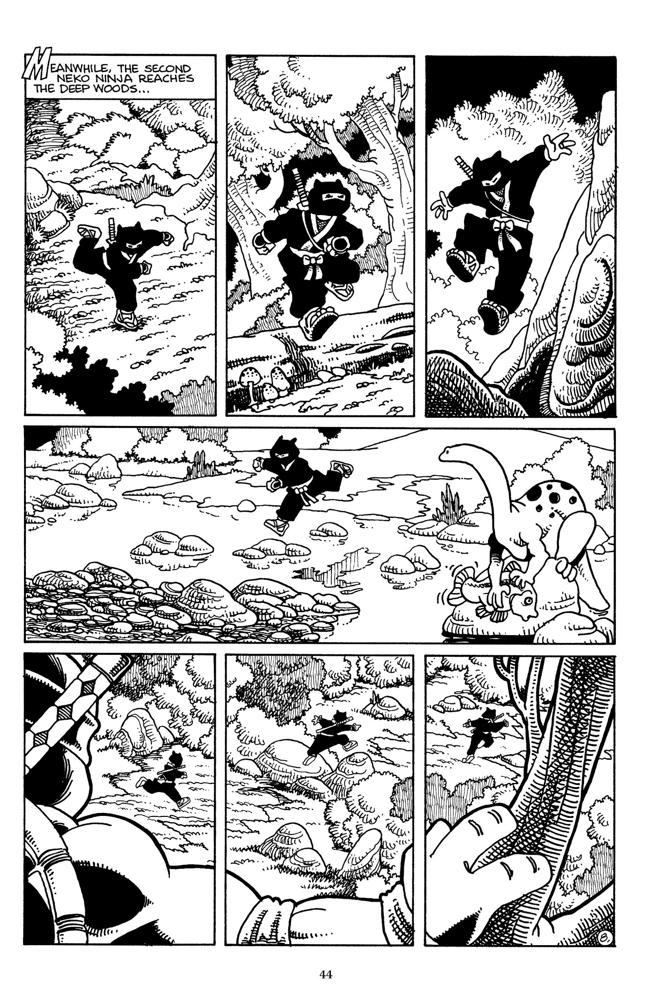 Read online The Usagi Yojimbo Saga comic -  Issue # TPB 1 - 42