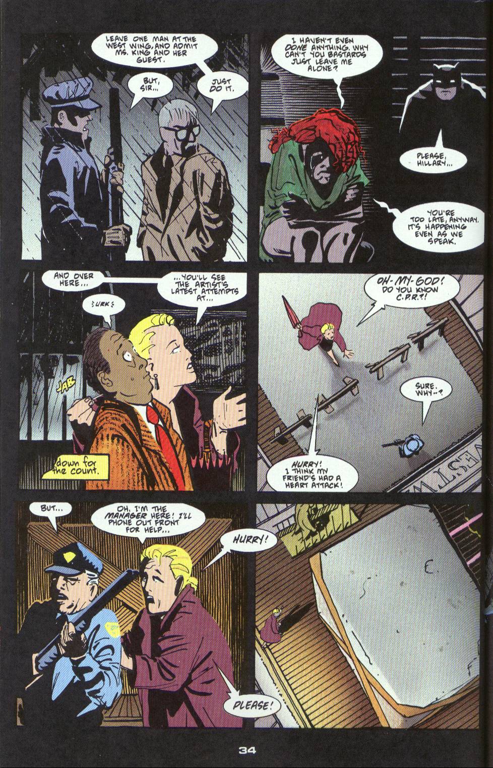 Read online Batman/Grendel comic -  Issue #2 - 35