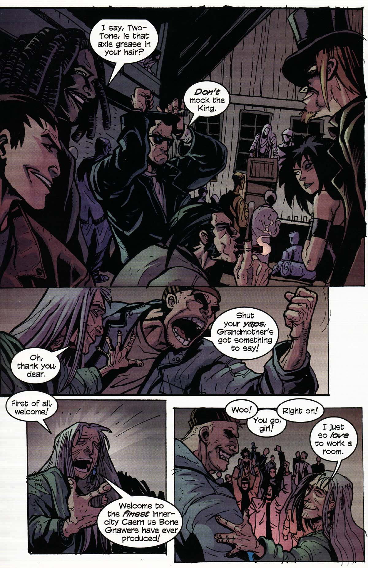 Read online Werewolf the Apocalypse comic -  Issue # Bone Gnawers - 17