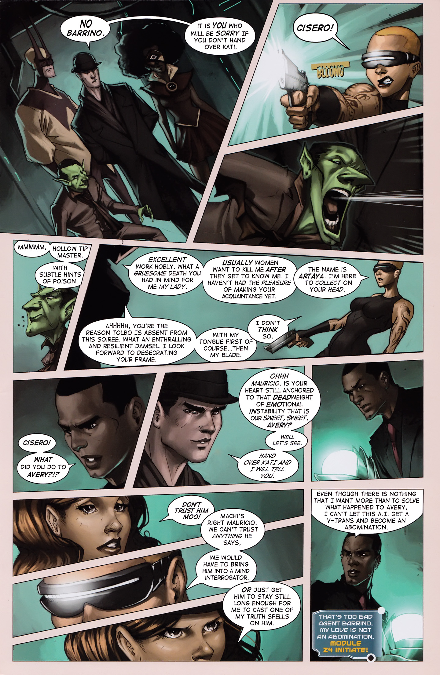 Read online Vescell comic -  Issue #3 - 5