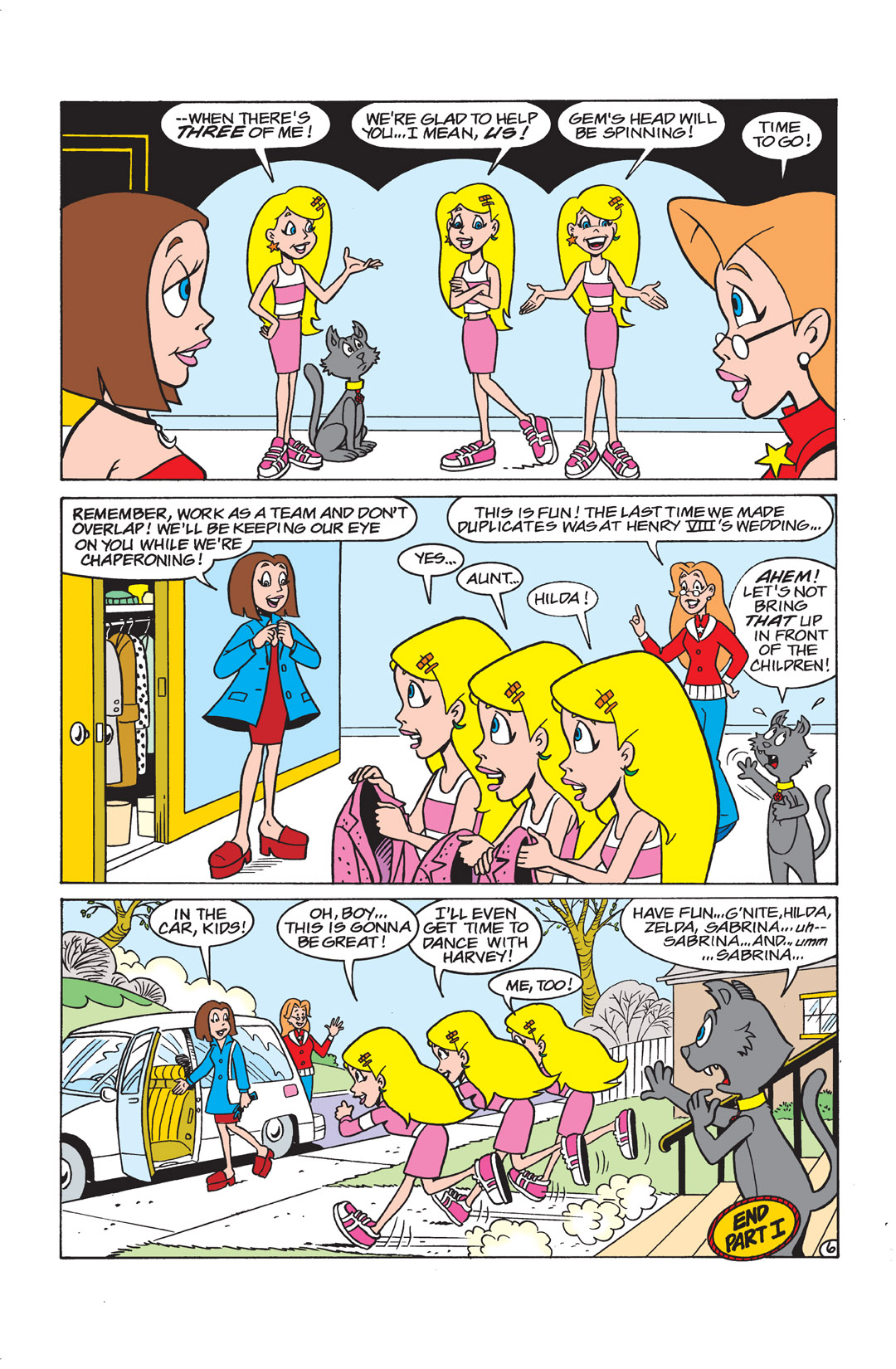 Read online Sabrina the Teenage Witch (2000) comic -  Issue #5 - 7