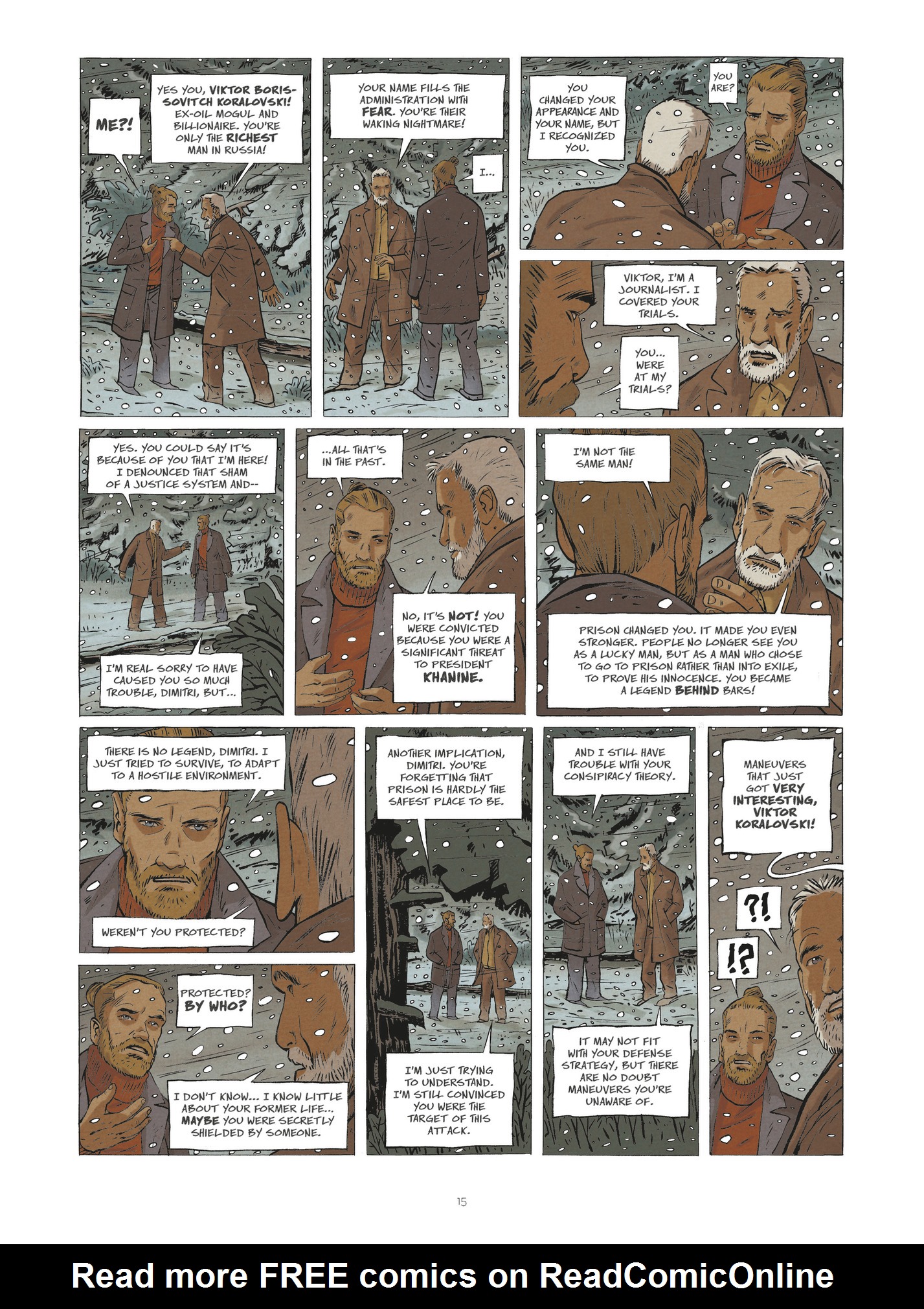 Read online Koralovski comic -  Issue #1 - 15