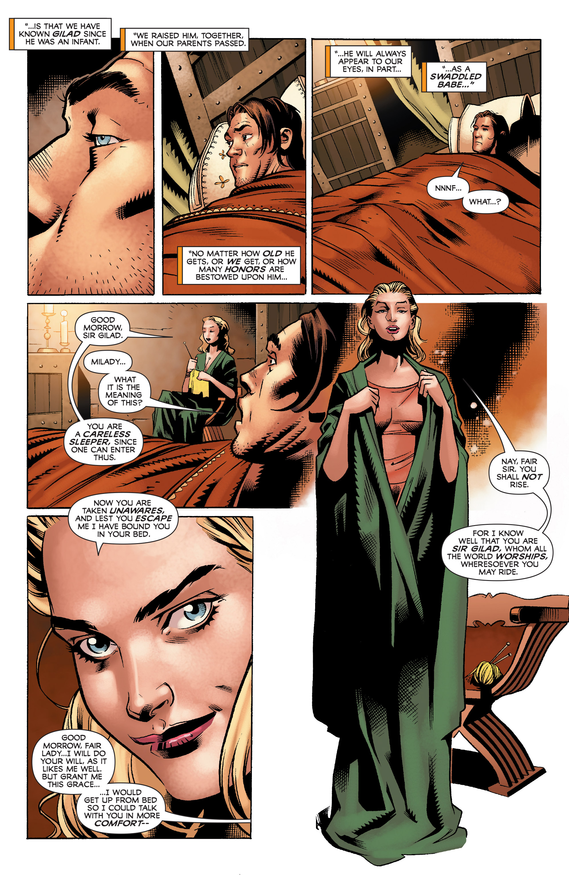 Read online Immortal Brothers: The Tale of the Green Knight comic -  Issue # Full - 21