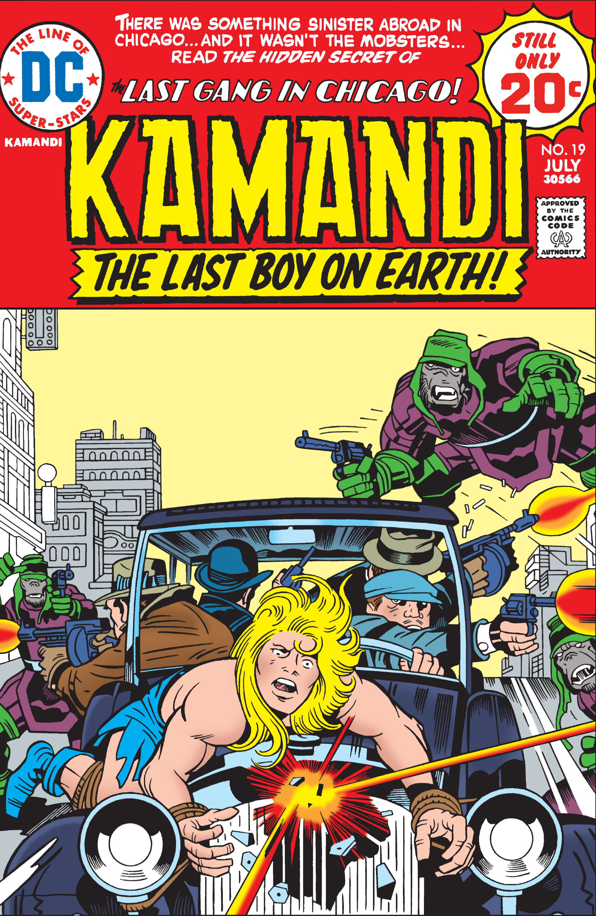 Read online Kamandi, The Last Boy On Earth comic -  Issue #19 - 1
