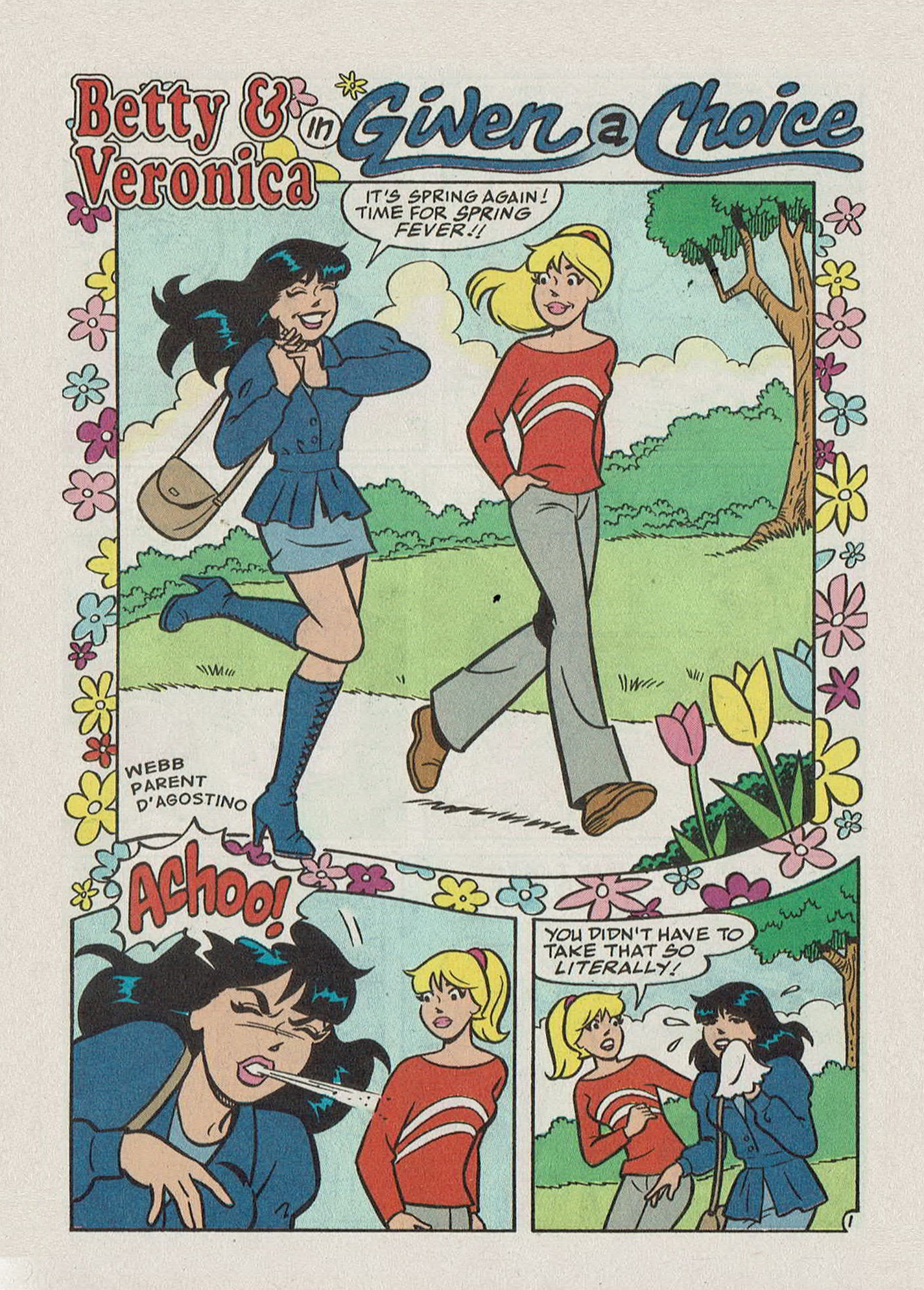 Read online Betty and Veronica Digest Magazine comic -  Issue #165 - 93