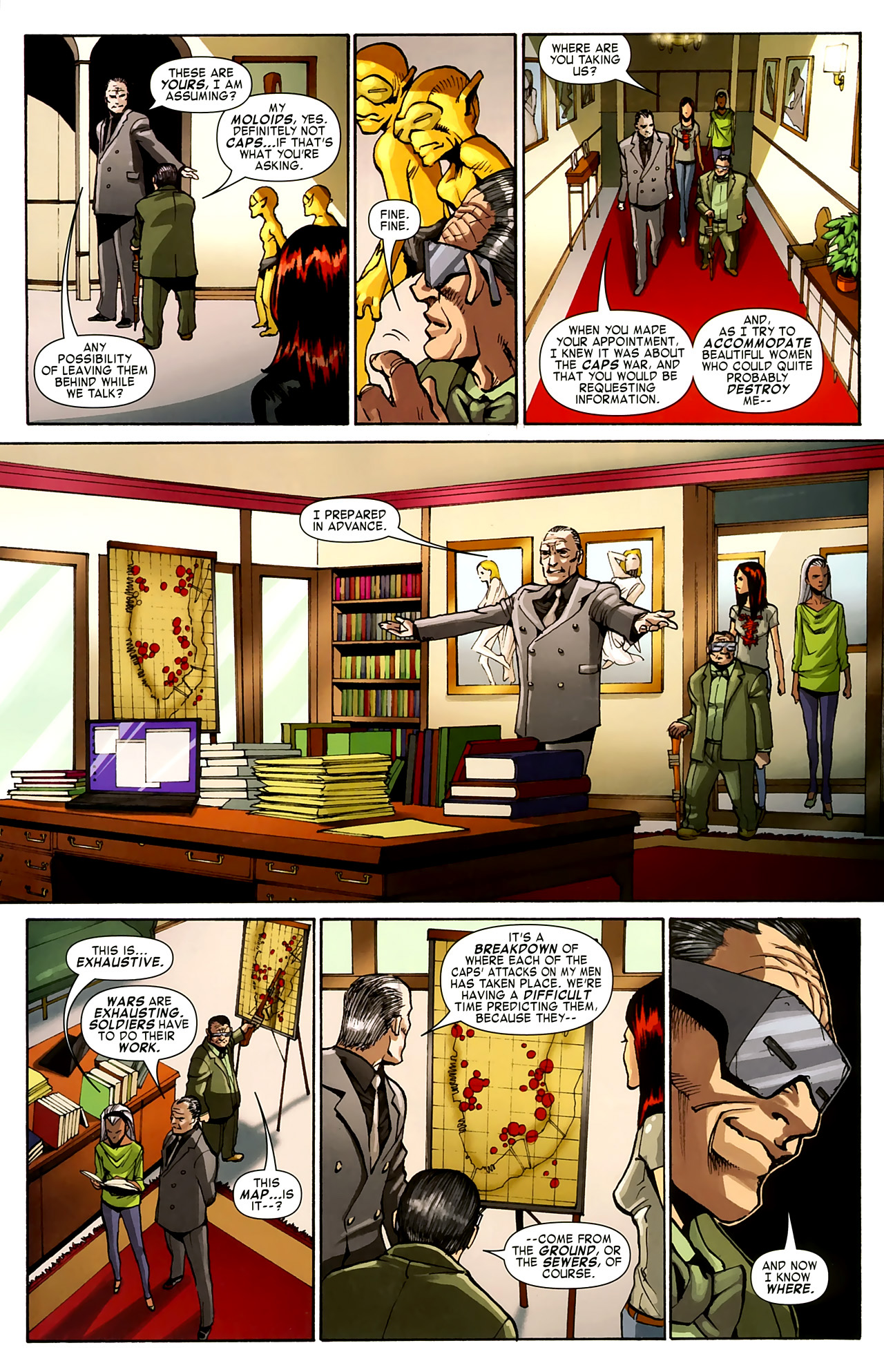 Read online Black Widow & The Marvel Girls comic -  Issue #4 - 16