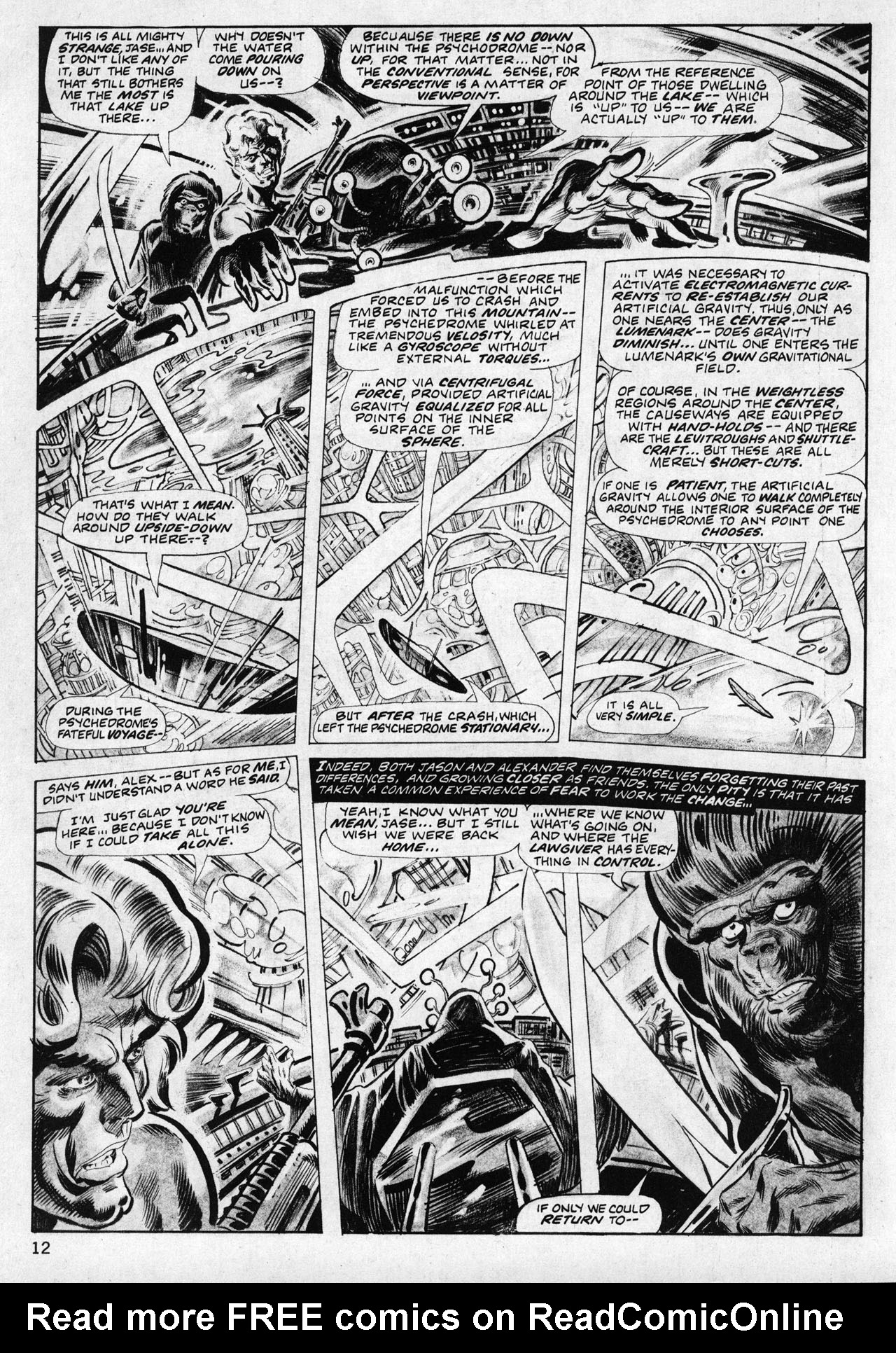 Read online Planet of the Apes comic -  Issue #20 - 12