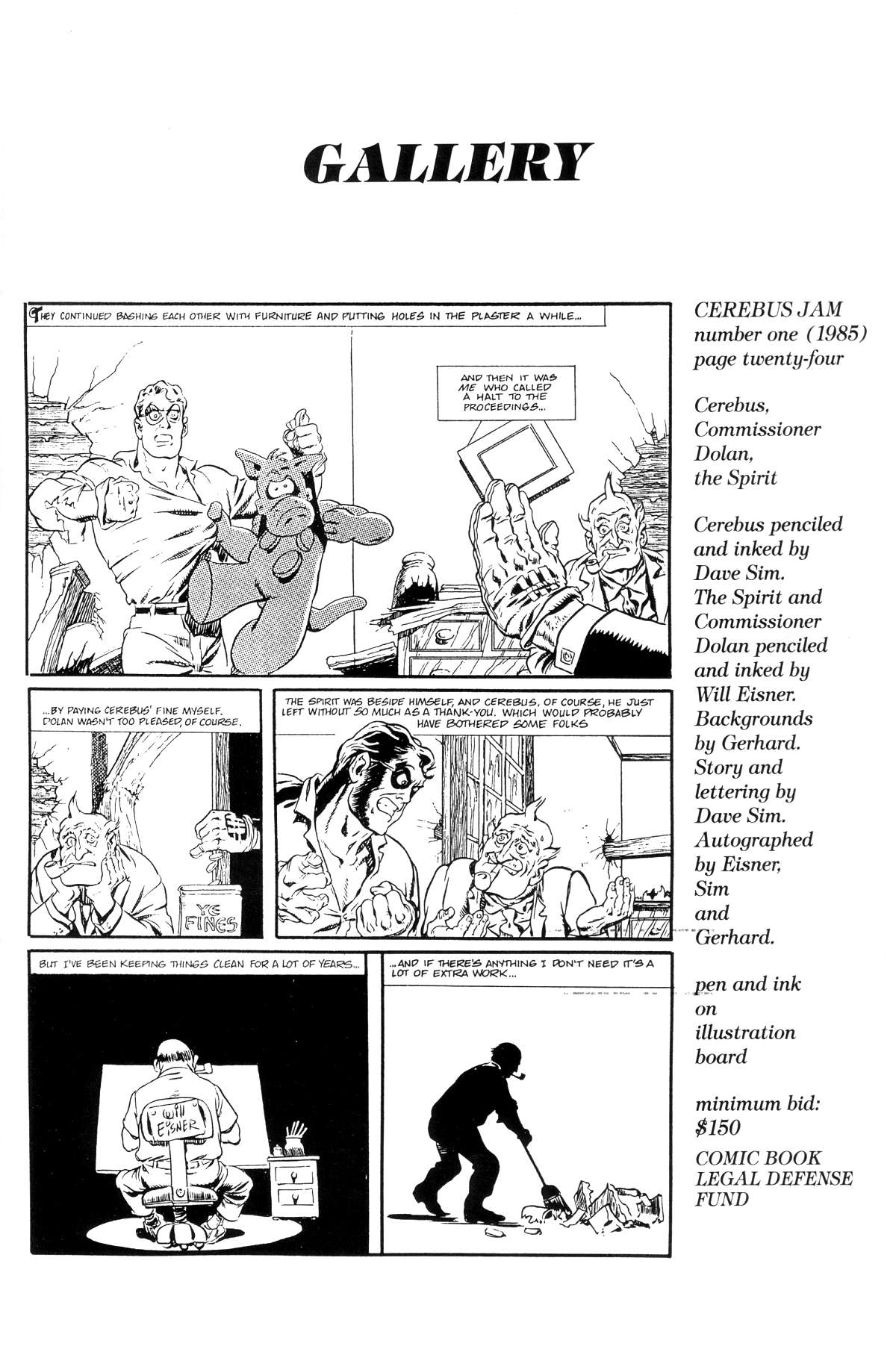 Read online Cerebus comic -  Issue #158 - 33
