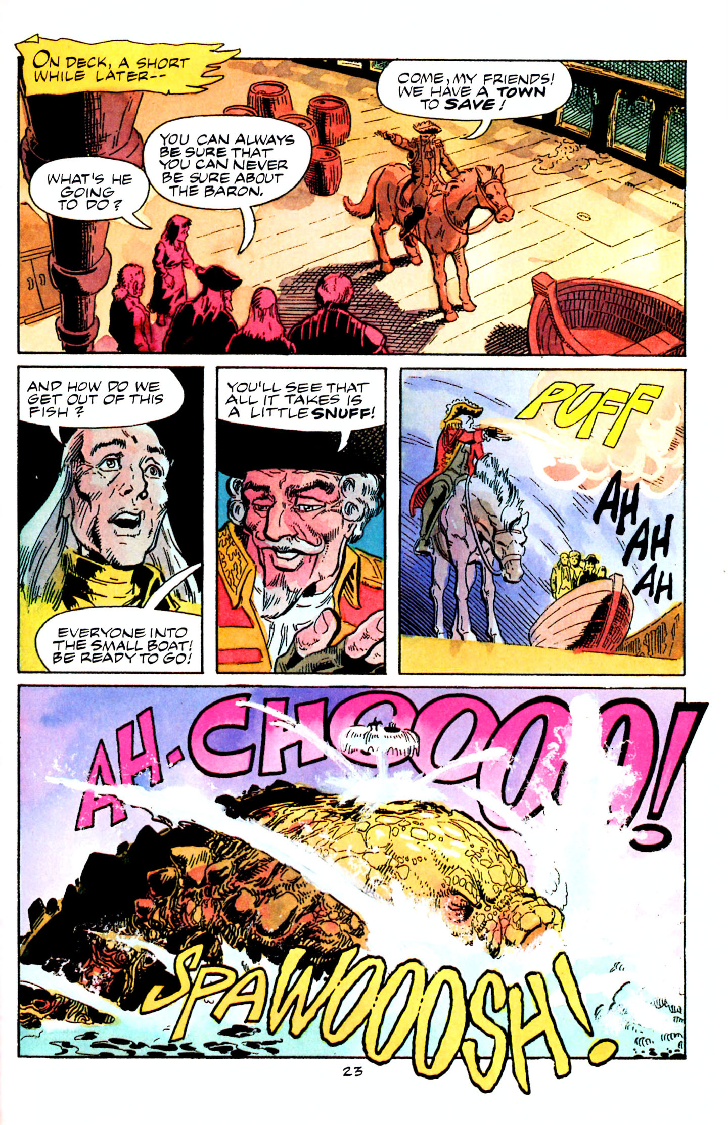 Read online The Adventures of Baron Munchausen comic -  Issue #3 - 24