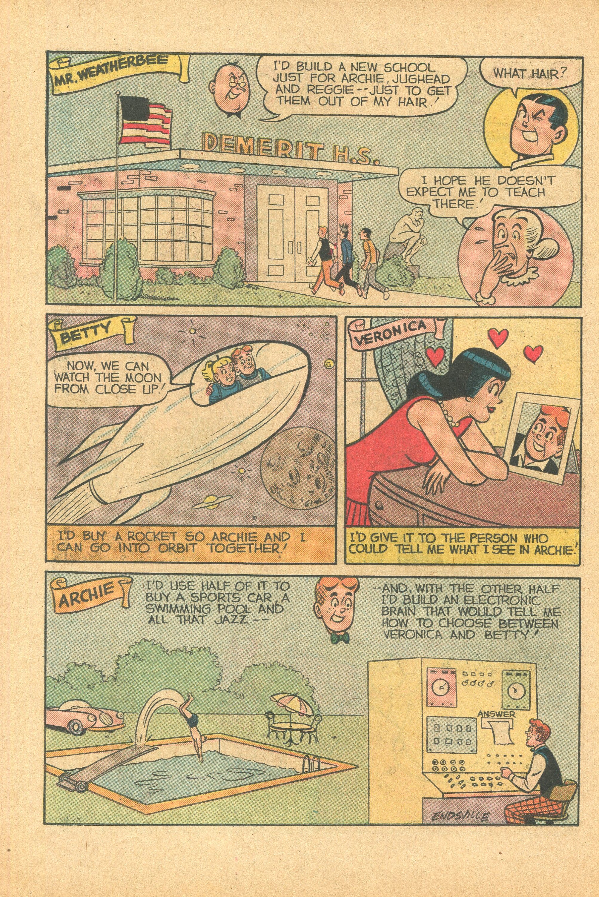 Read online Archie's Joke Book Magazine comic -  Issue #63 - 30