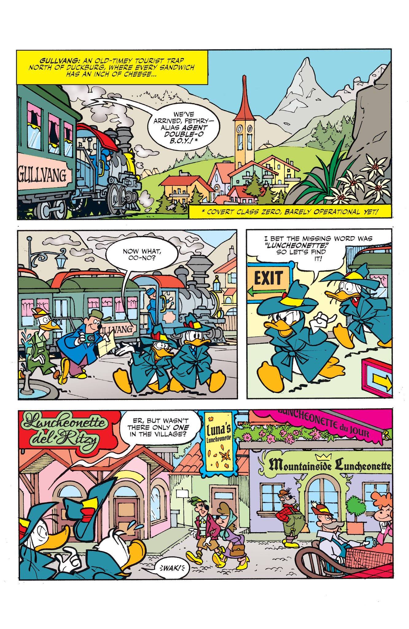 Read online Walt Disney Showcase comic -  Issue #5 - 6