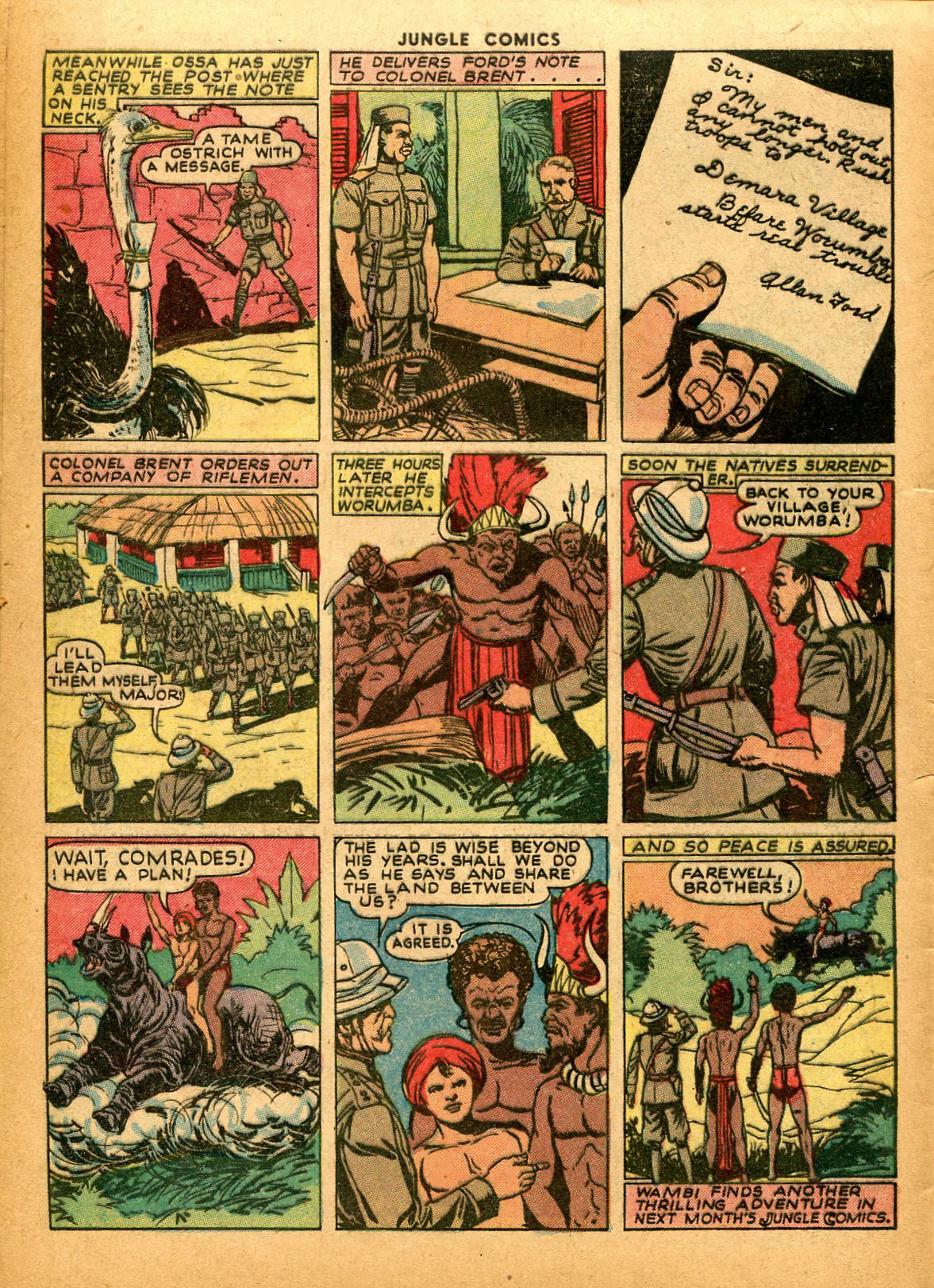 Read online Jungle Comics comic -  Issue #57 - 42