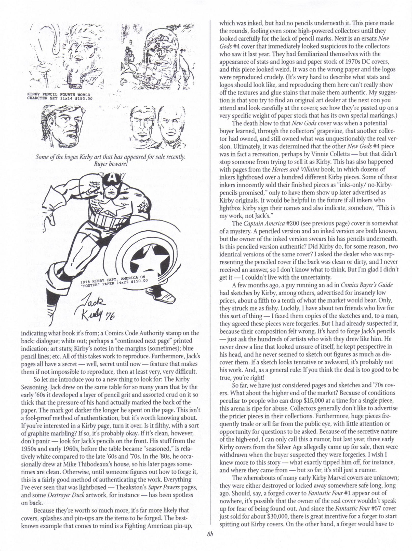 Read online The Jack Kirby Collector comic -  Issue #19 - 36