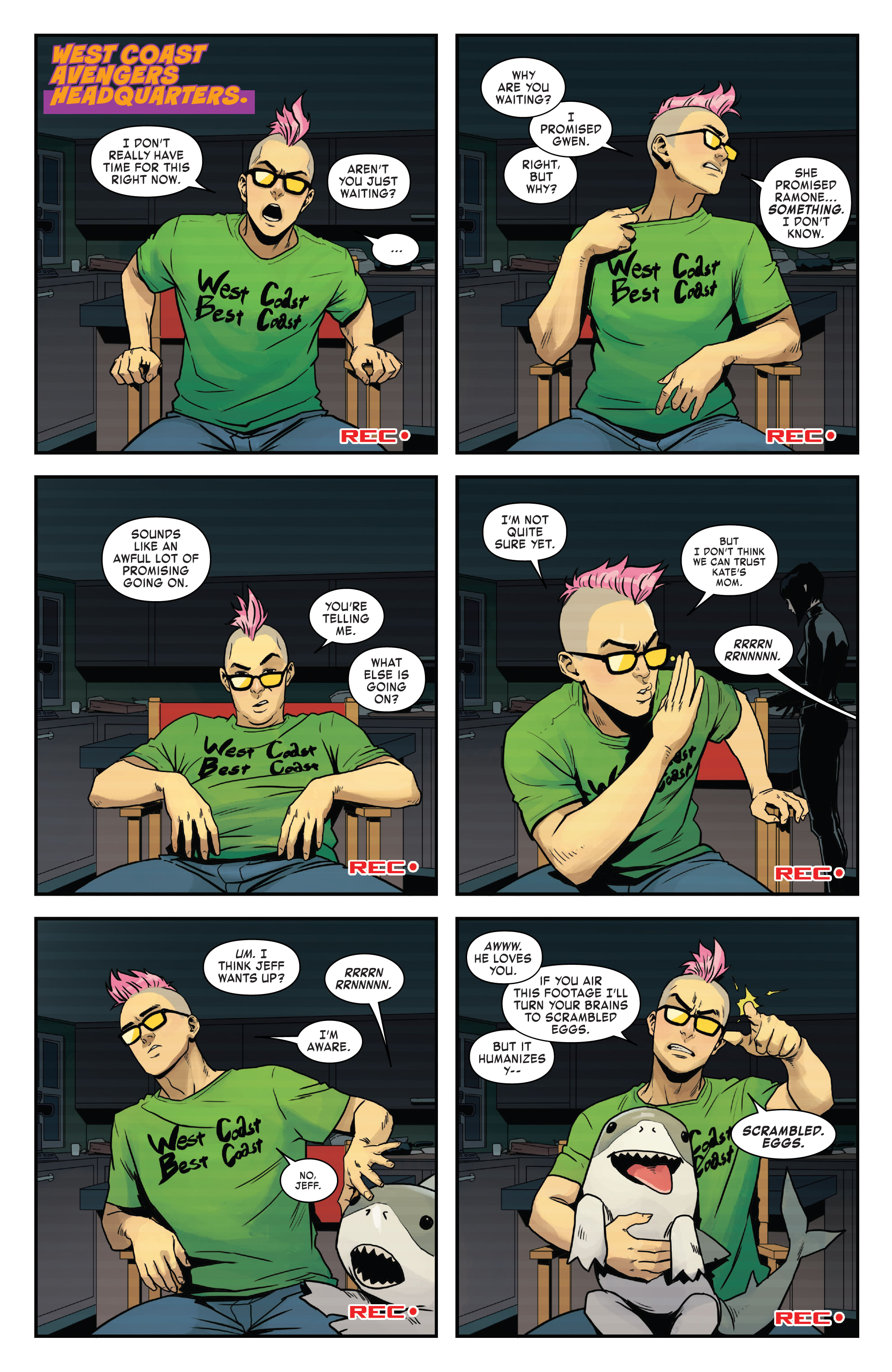 Read online Hawkeye: Team Spirit comic -  Issue # TPB (Part 1) - 85