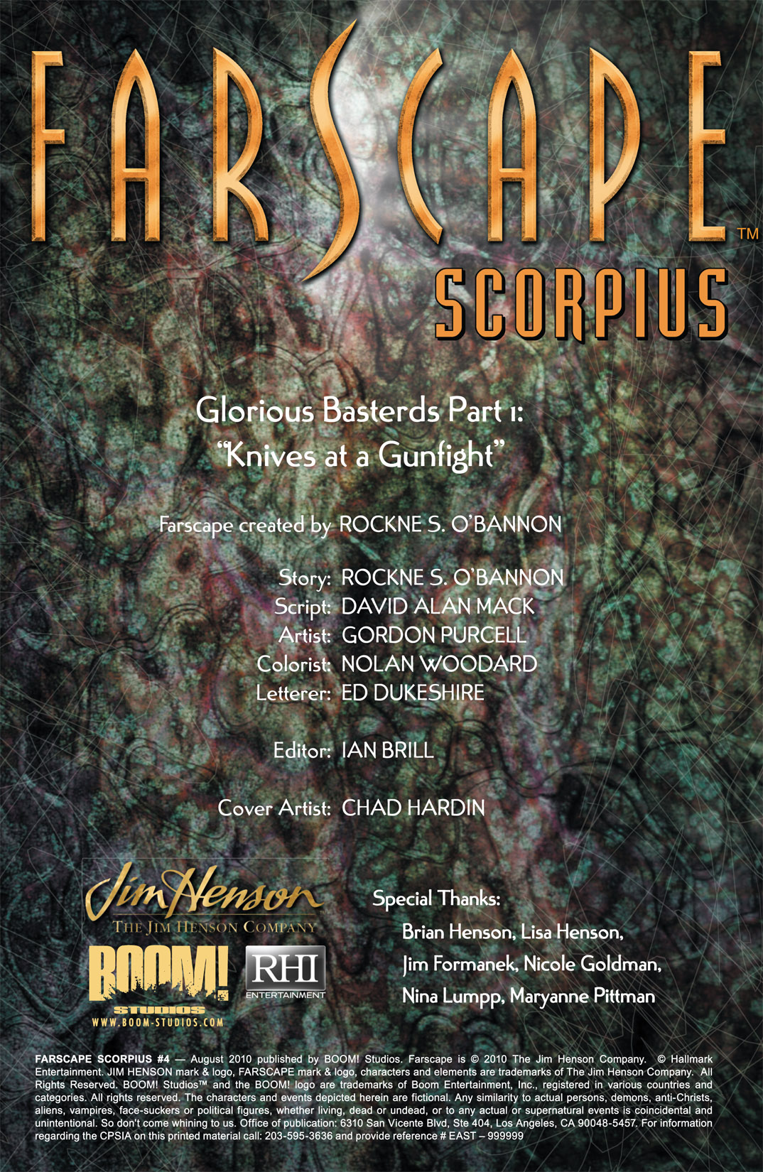 Read online Farscape: Scorpius comic -  Issue #4 - 2