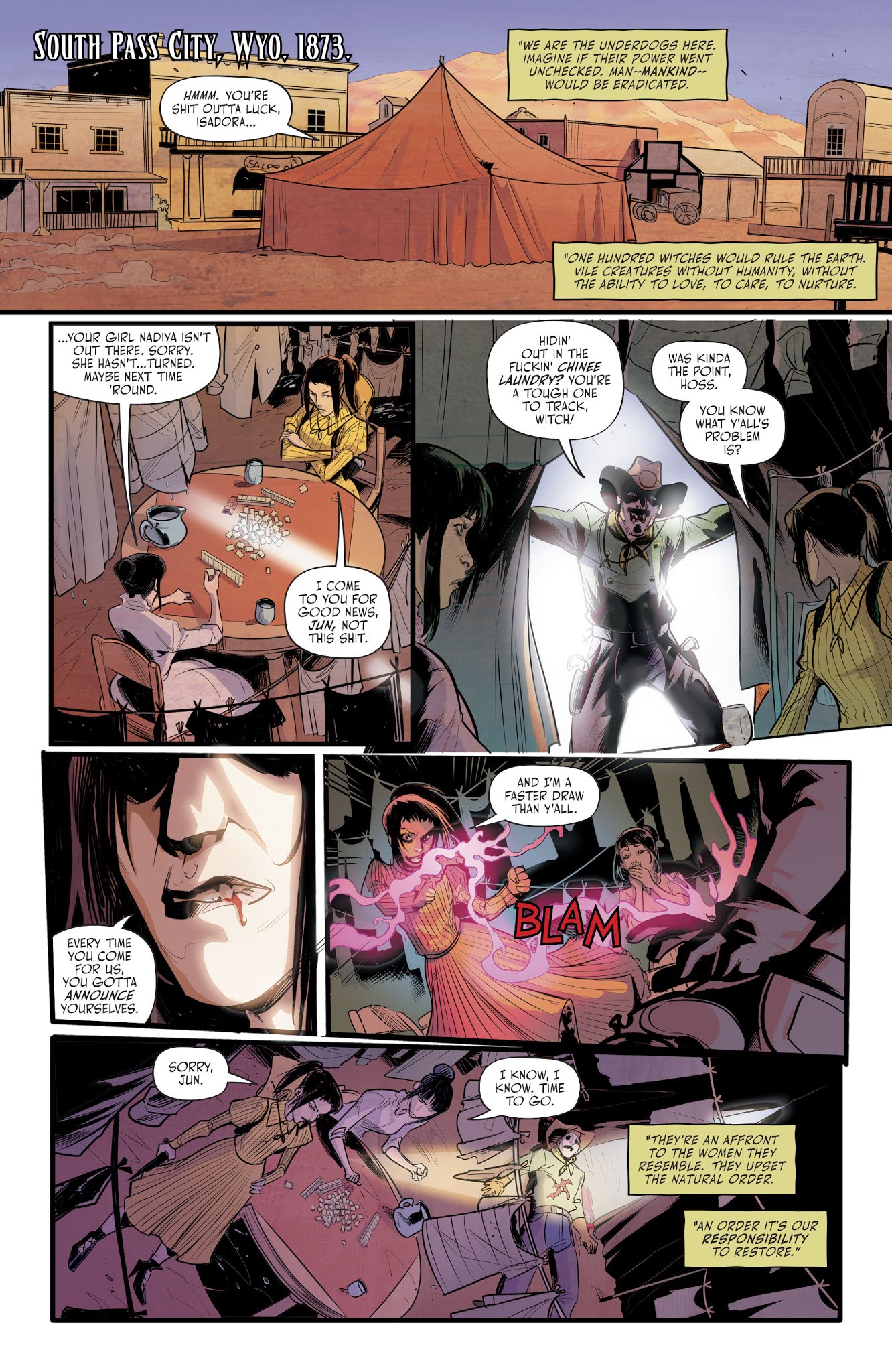 Read online Hex Wives comic -  Issue #1 - 9