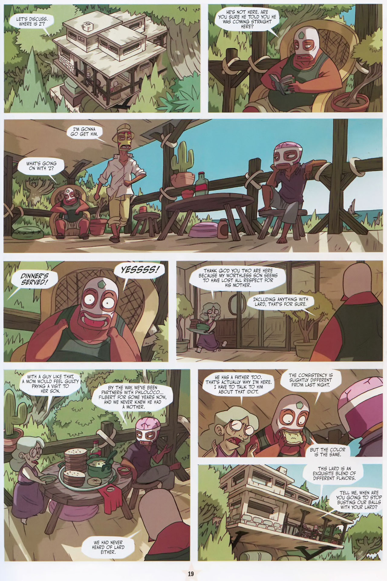 Read online Lucha Libre comic -  Issue #3 - 21