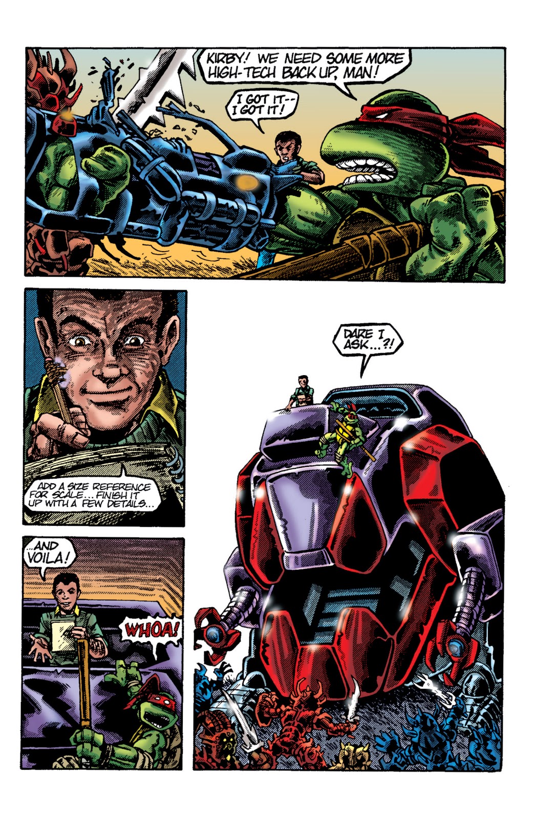 Teenage Mutant Ninja Turtles Color Classics: Donatello Micro-Series issue Full - Page 21