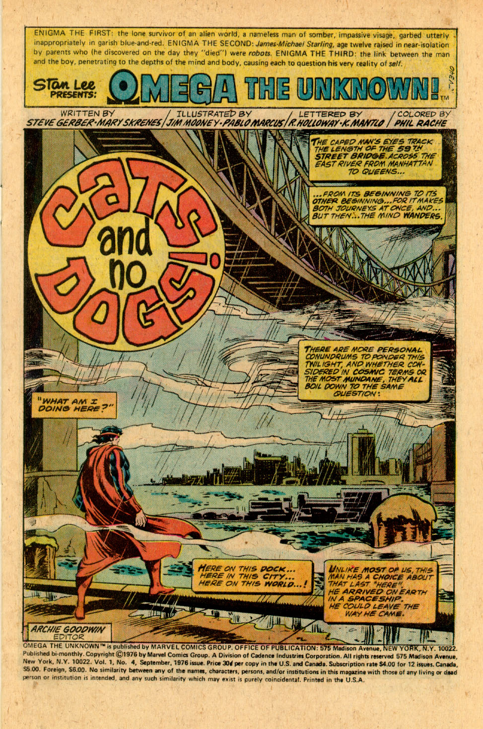 Read online Omega the Unknown comic -  Issue #4 - 3